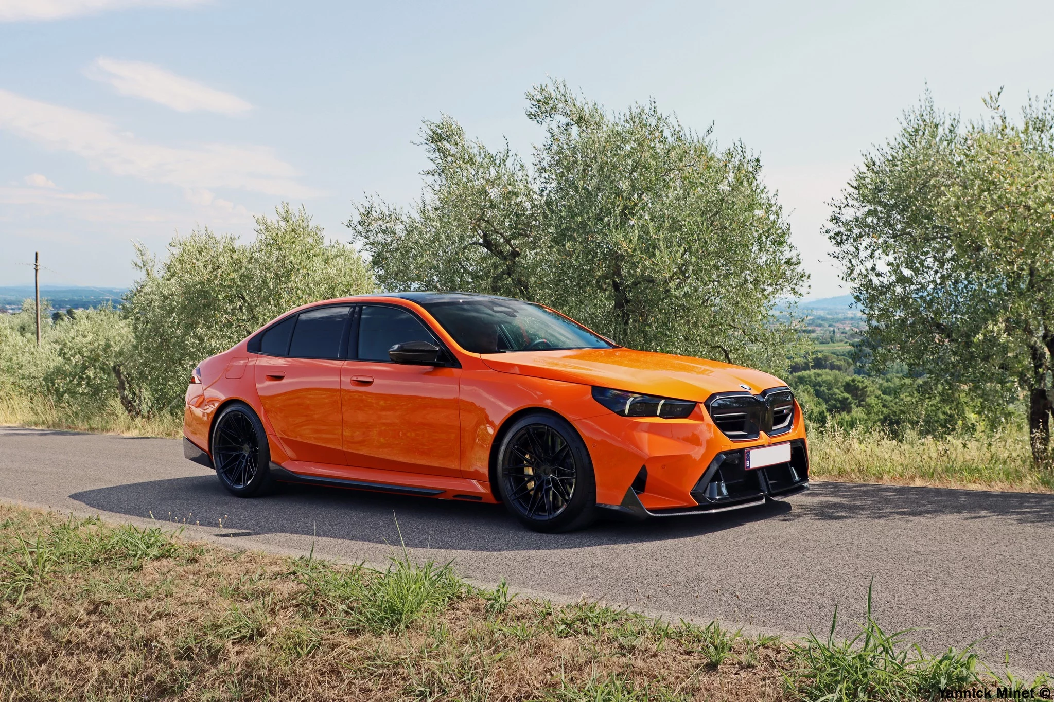 Fire Orange III BMW M5