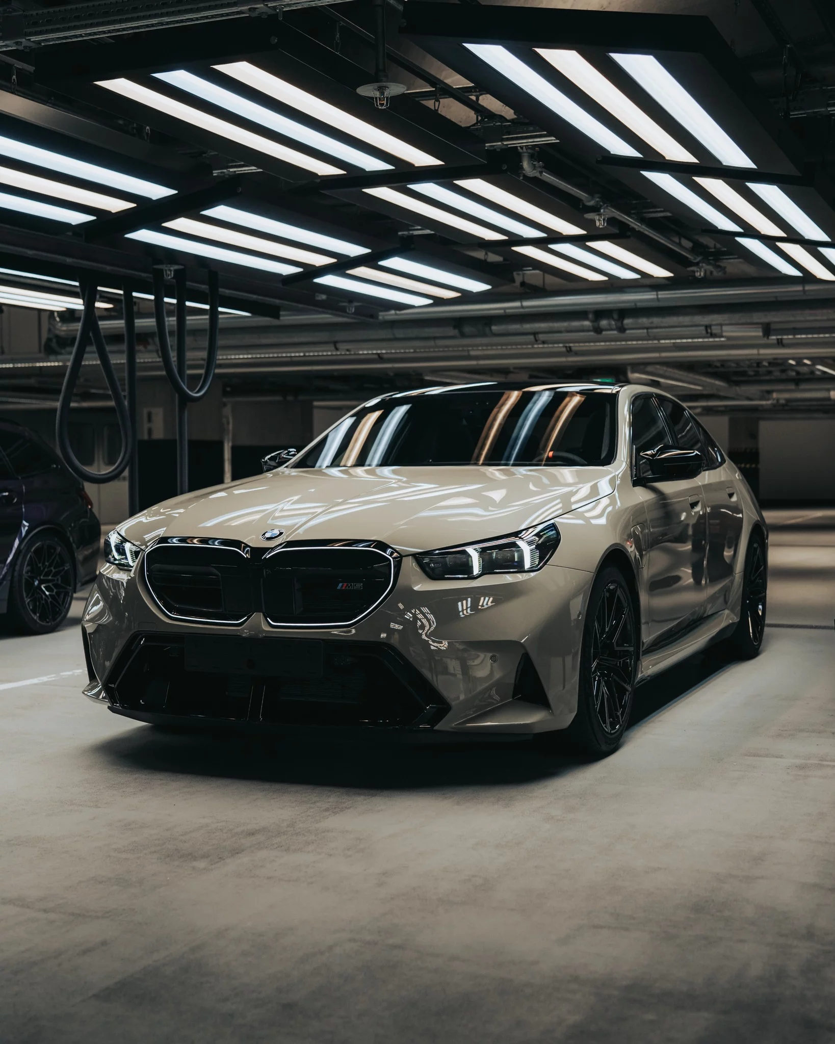 Stone Grey BMW M5