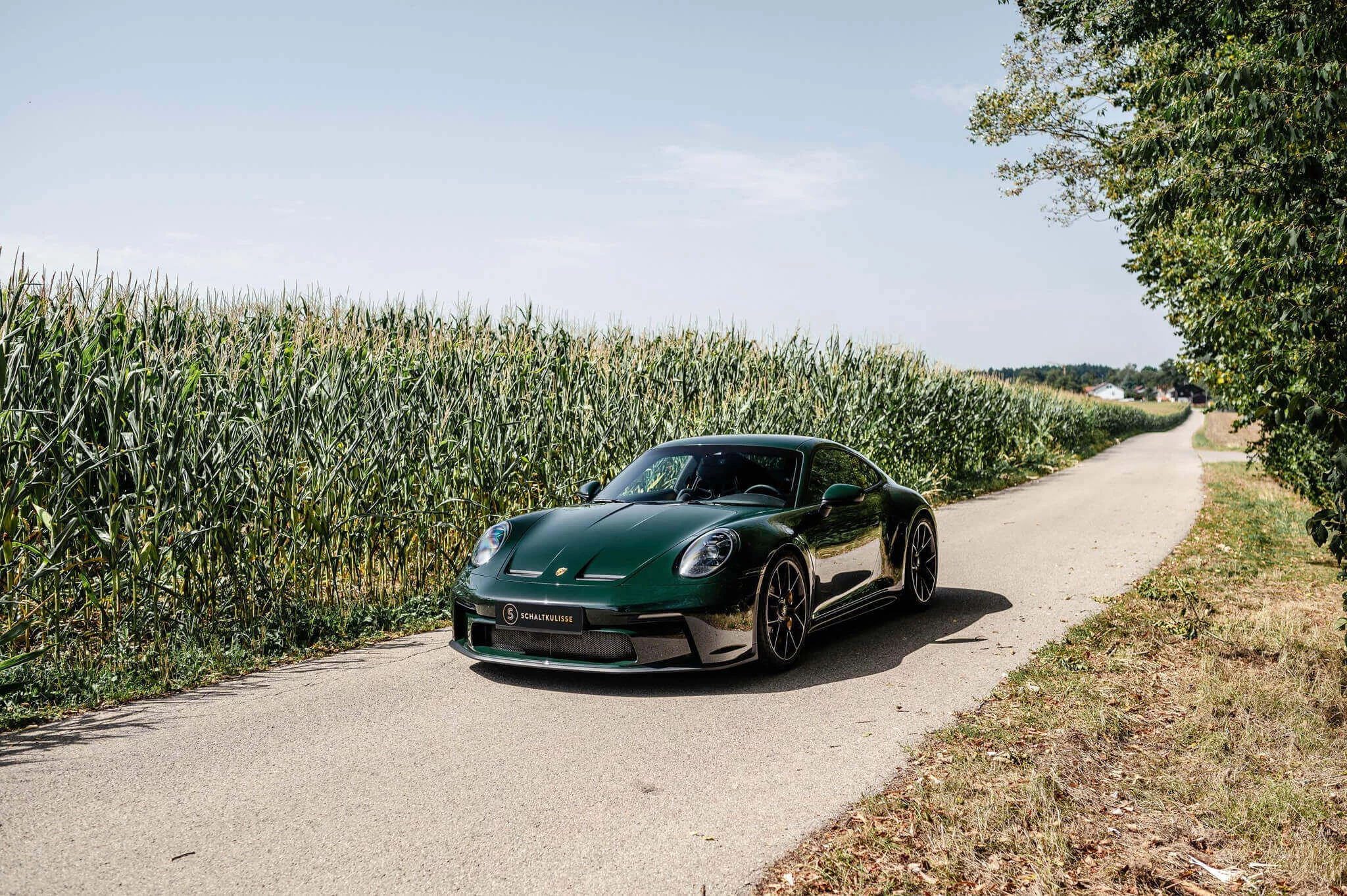 Brewster Green Porsche 911 GT3