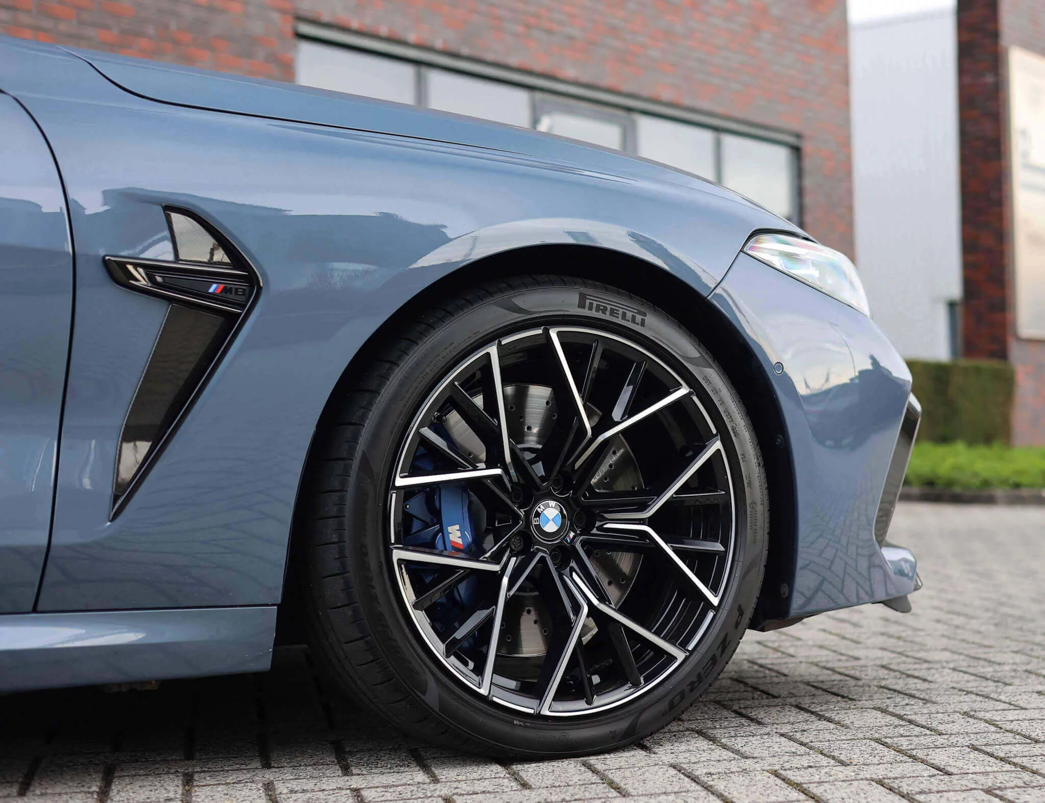 Barcelona Blue BMW M8