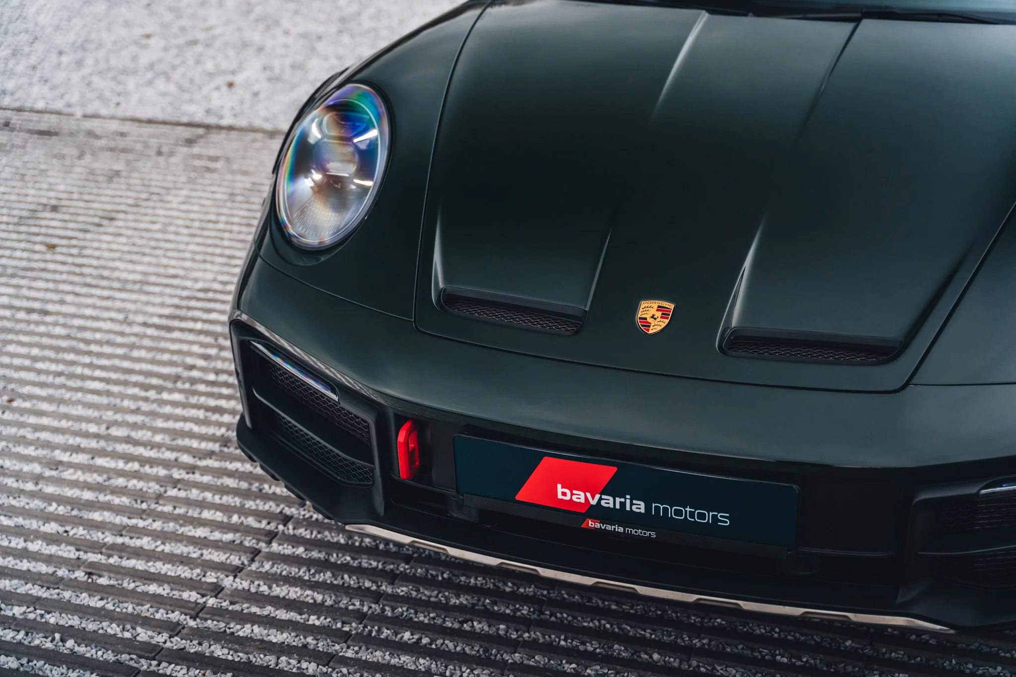 Brewster Green Porsche 911 Dakar