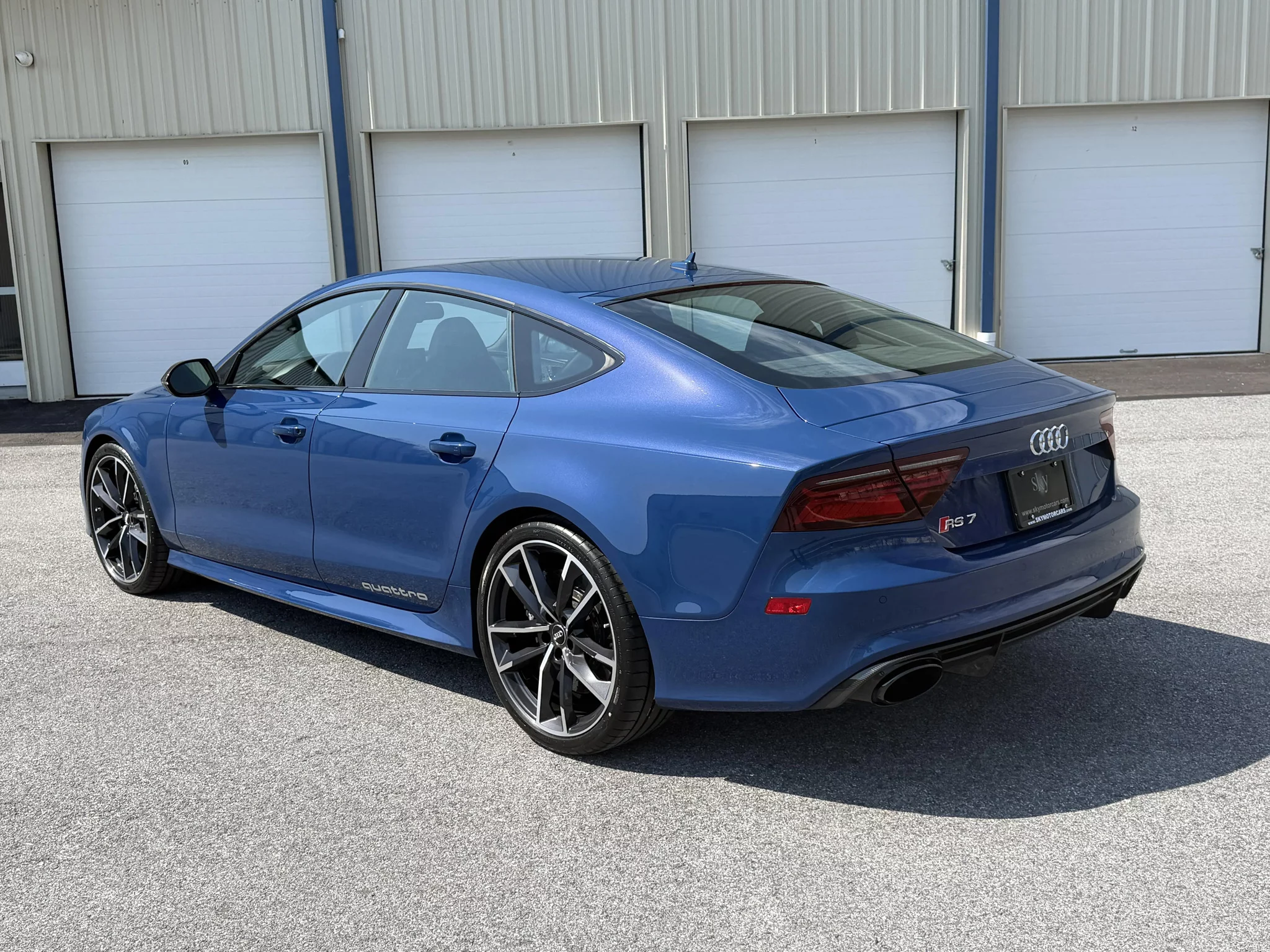 Ascari Blue Audi RS7 Sportback