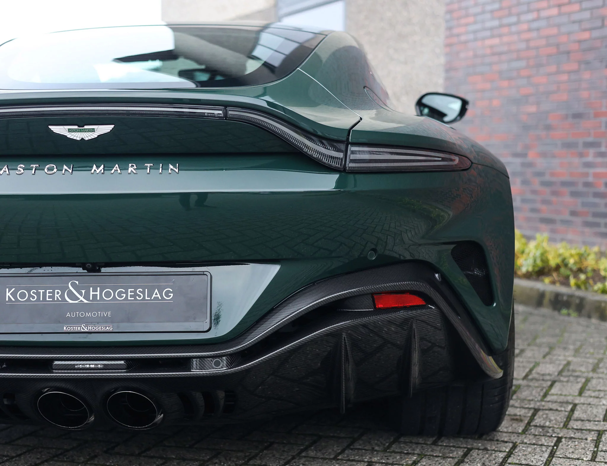 AM Heritage Racing Green Aston Martin V12 Vantage