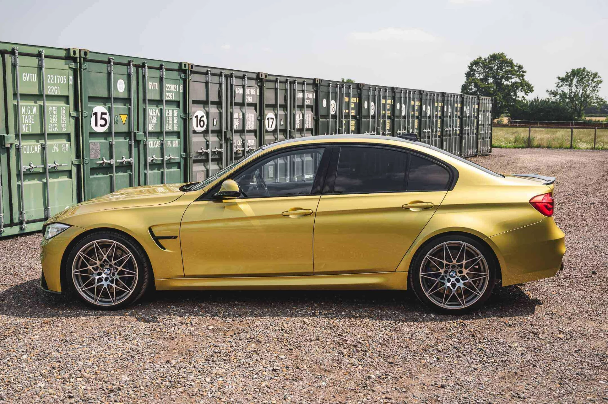 Austin Yellow BMW M3