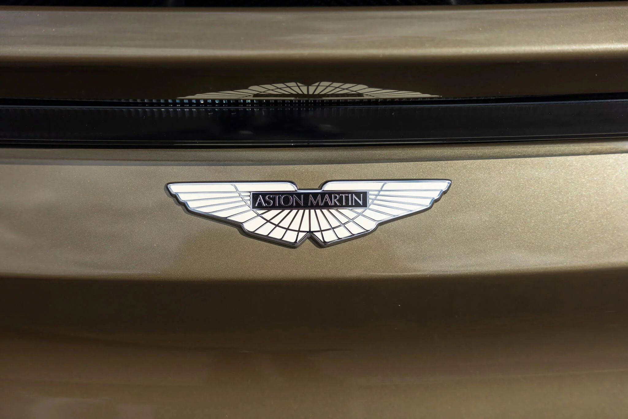 Olive Green Aston Martin DBS