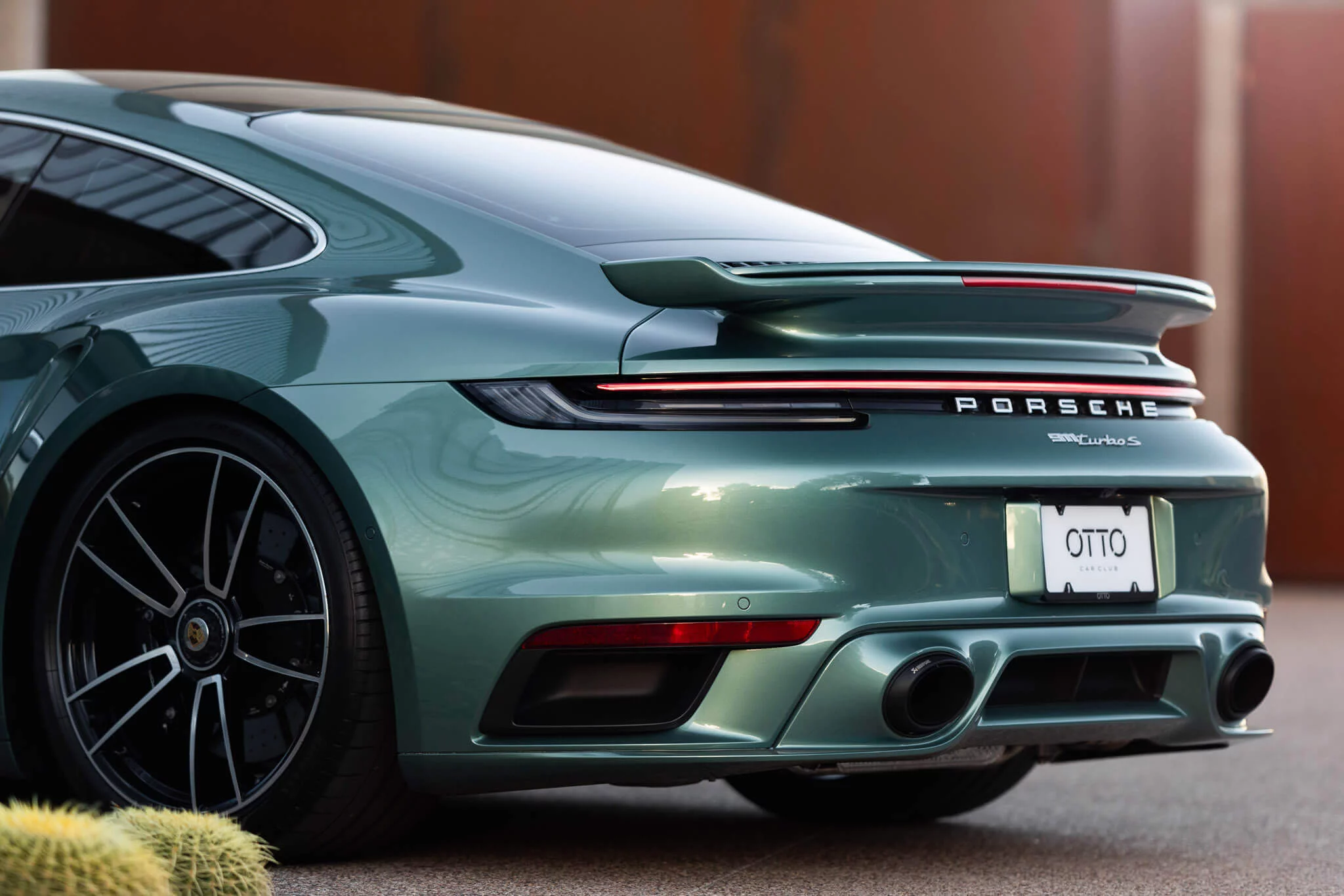Racing Green Metallic Porsche 911 Turbo