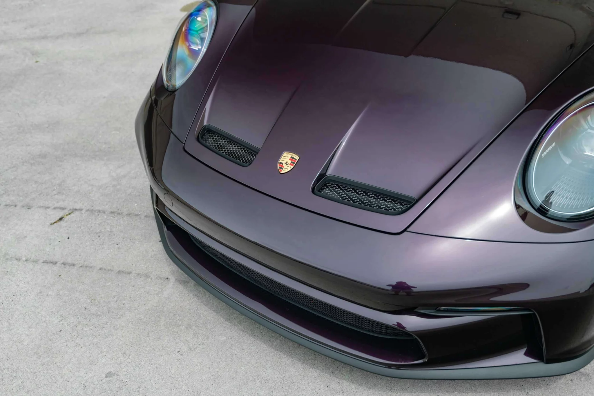 Amethyst Metallic Porsche 911 GT3