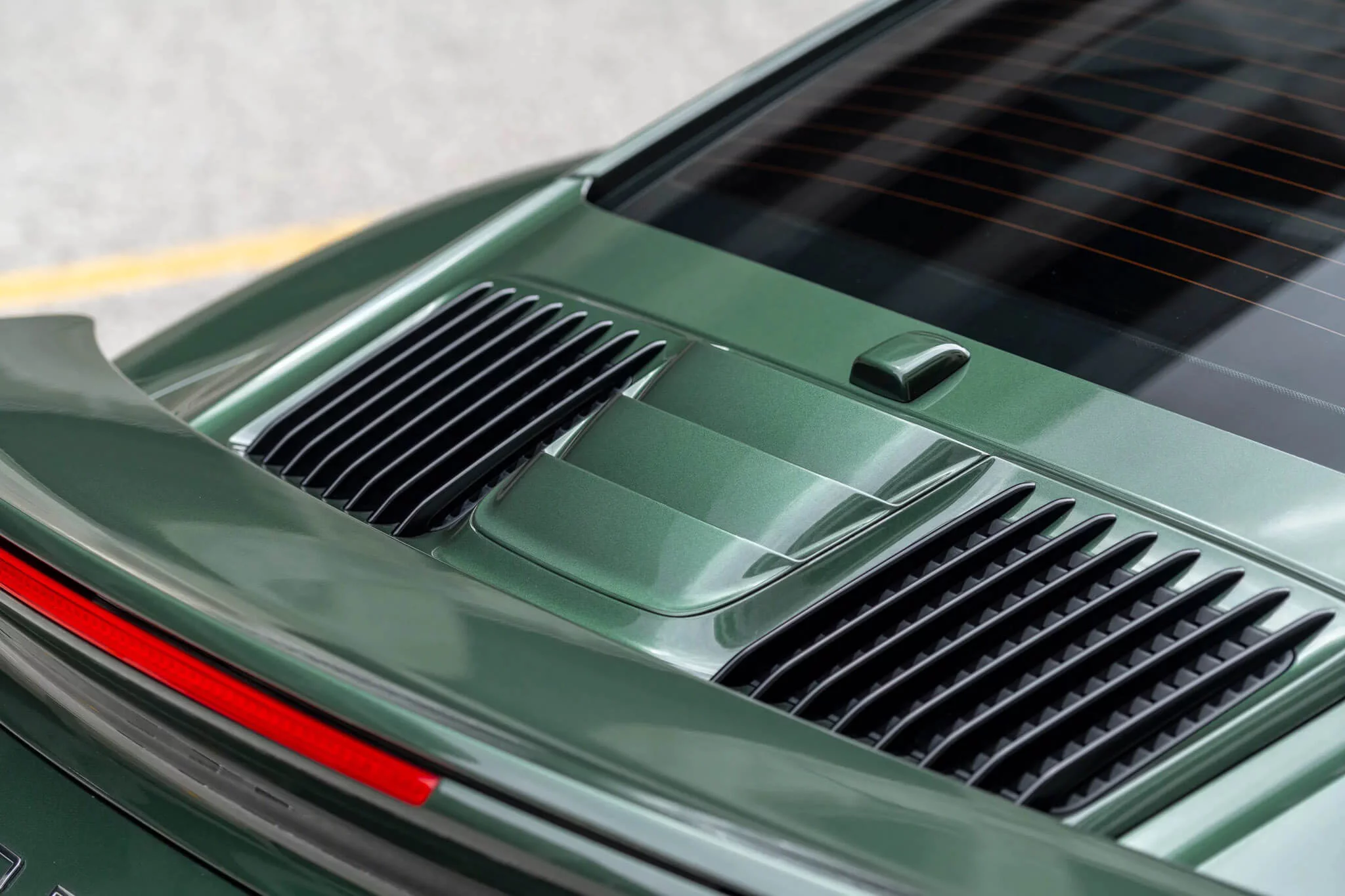 Oak Green Metallic Porsche 911 Turbo