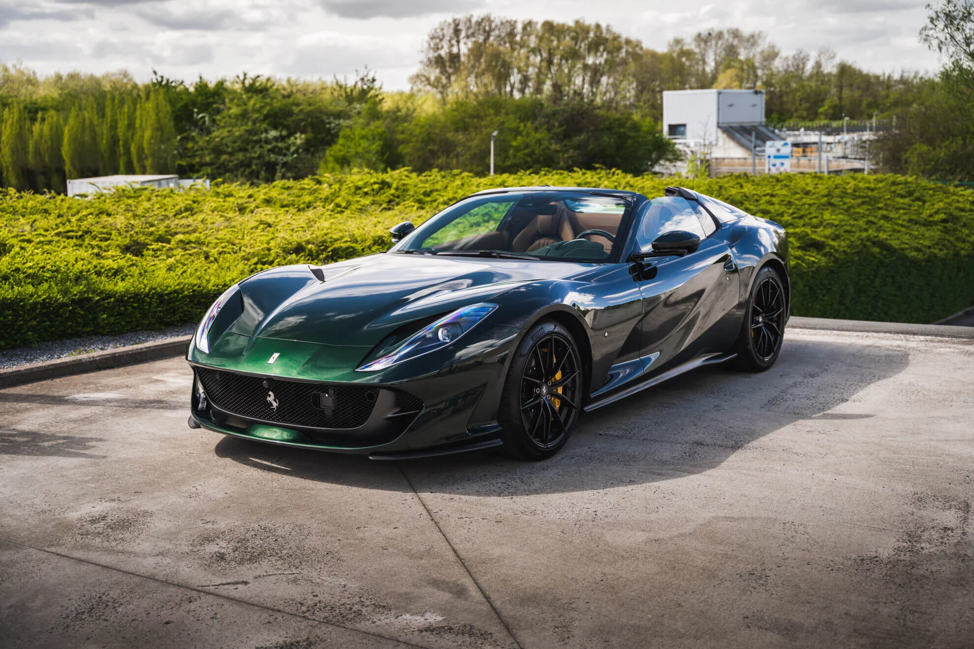 Verde Zeltweg Ferrari 812