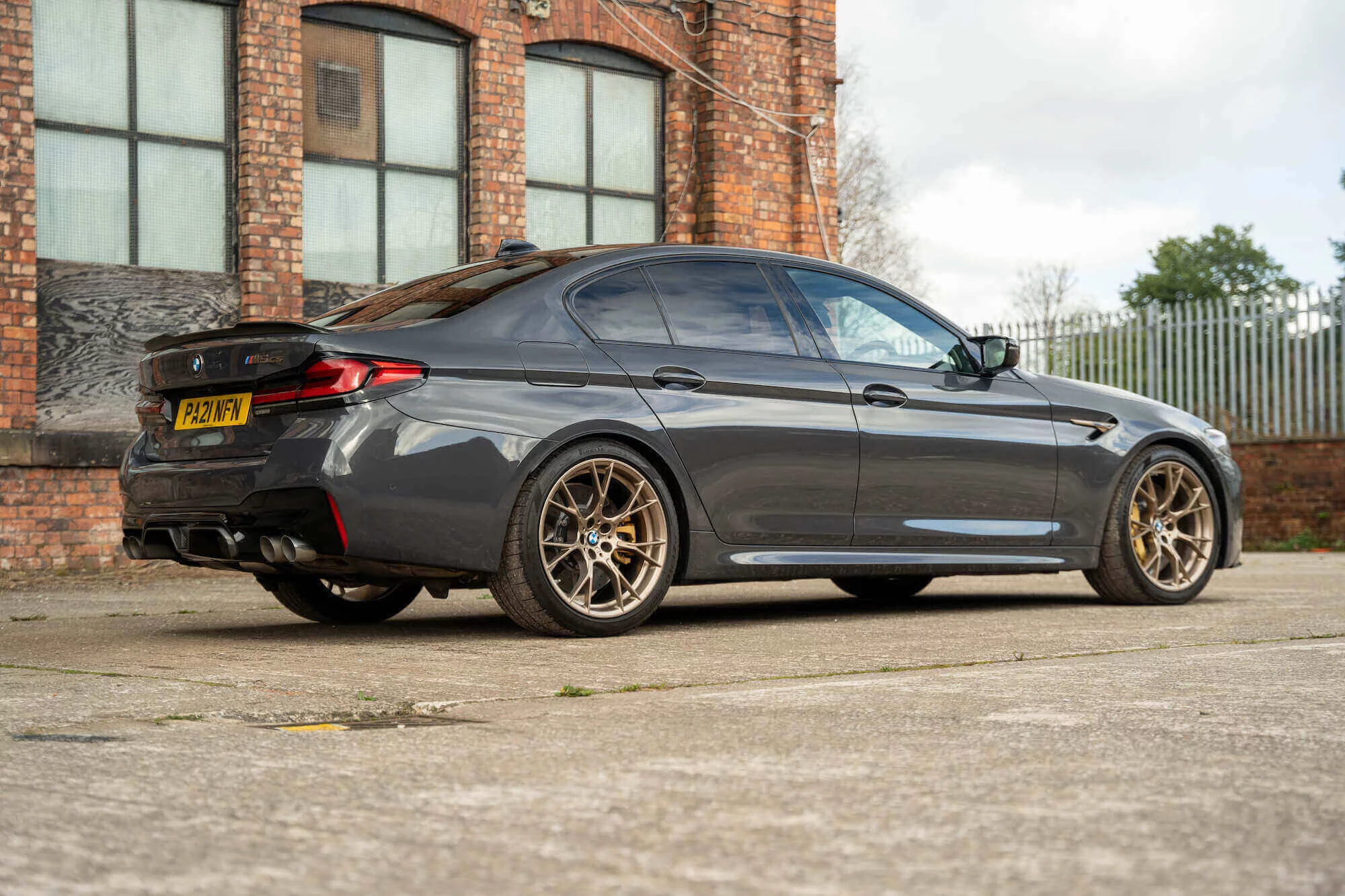 Brands Hatch Grey BMW M5