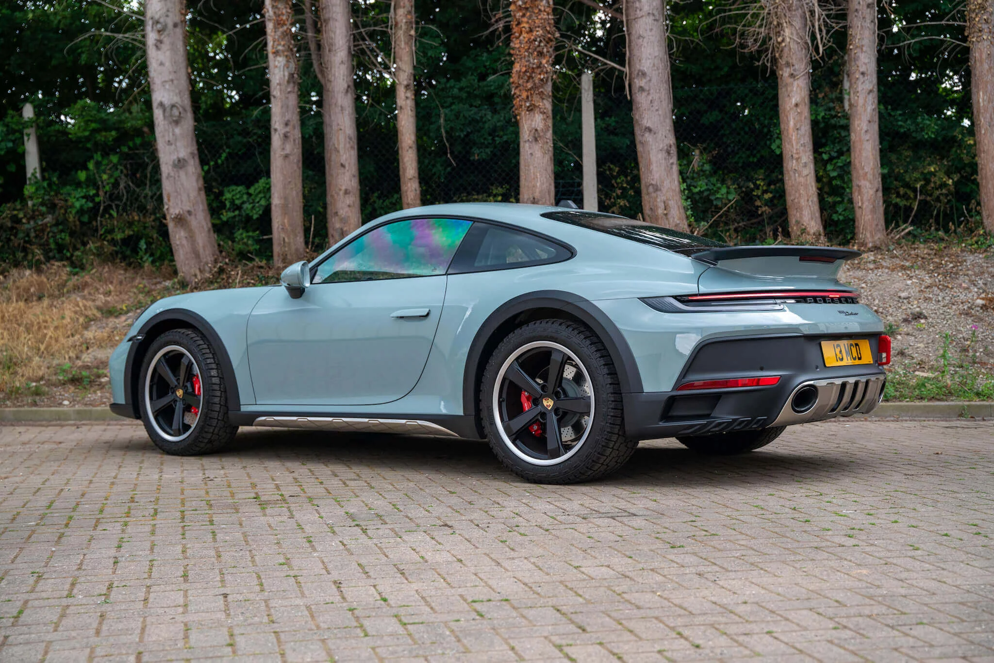 Shade Green Metallic Porsche 911 Dakar