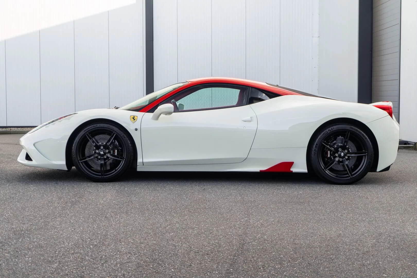 Bianco Avus Ferrari 458