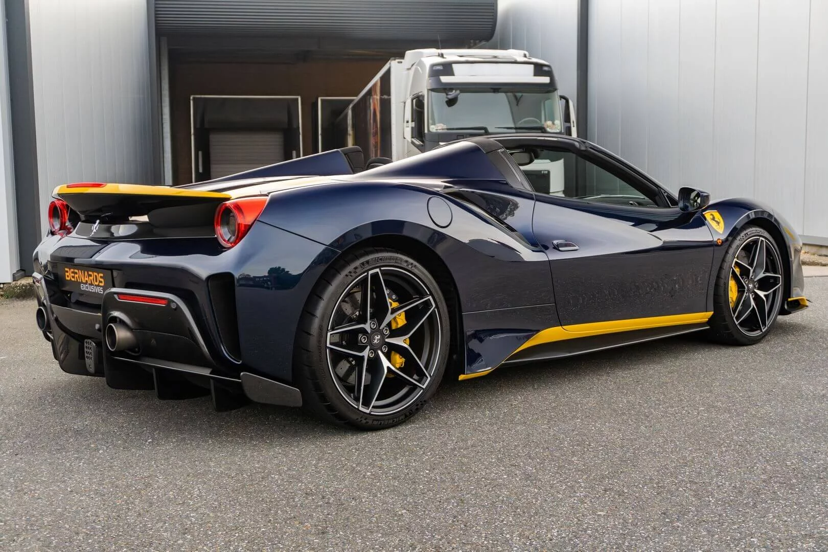 Blu Hembery Ferrari 488