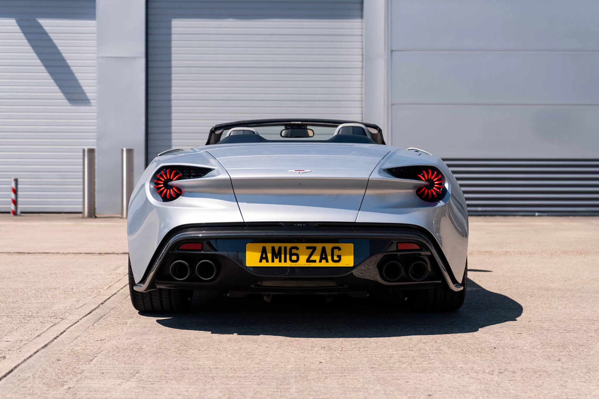 Lightning Silver Aston Martin Vanquish