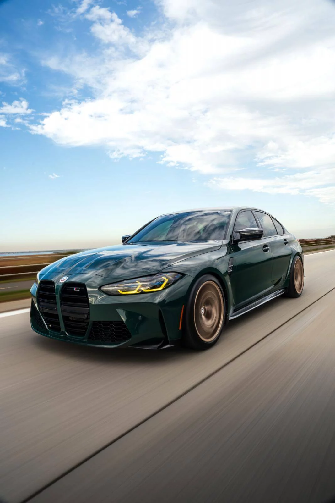 British Racing Green BMW M3