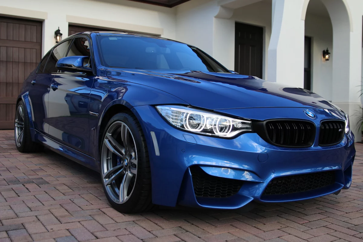 Monte Carlo Blue BMW M3