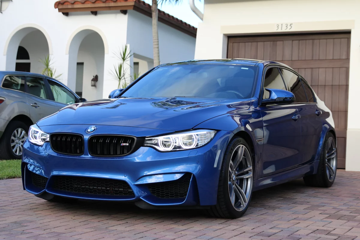 Monte Carlo Blue BMW M3