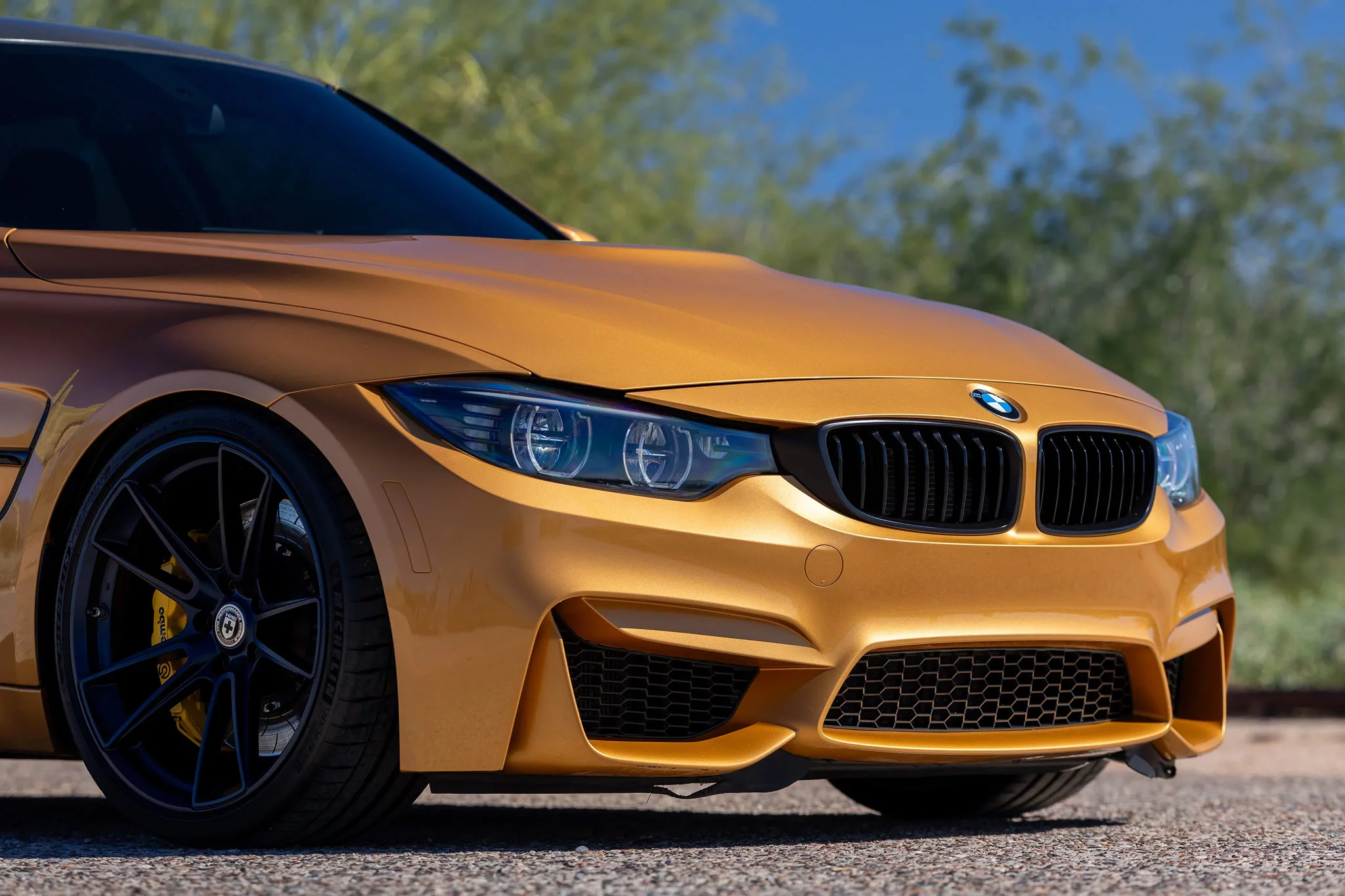 Sunburst Gold BMW M3