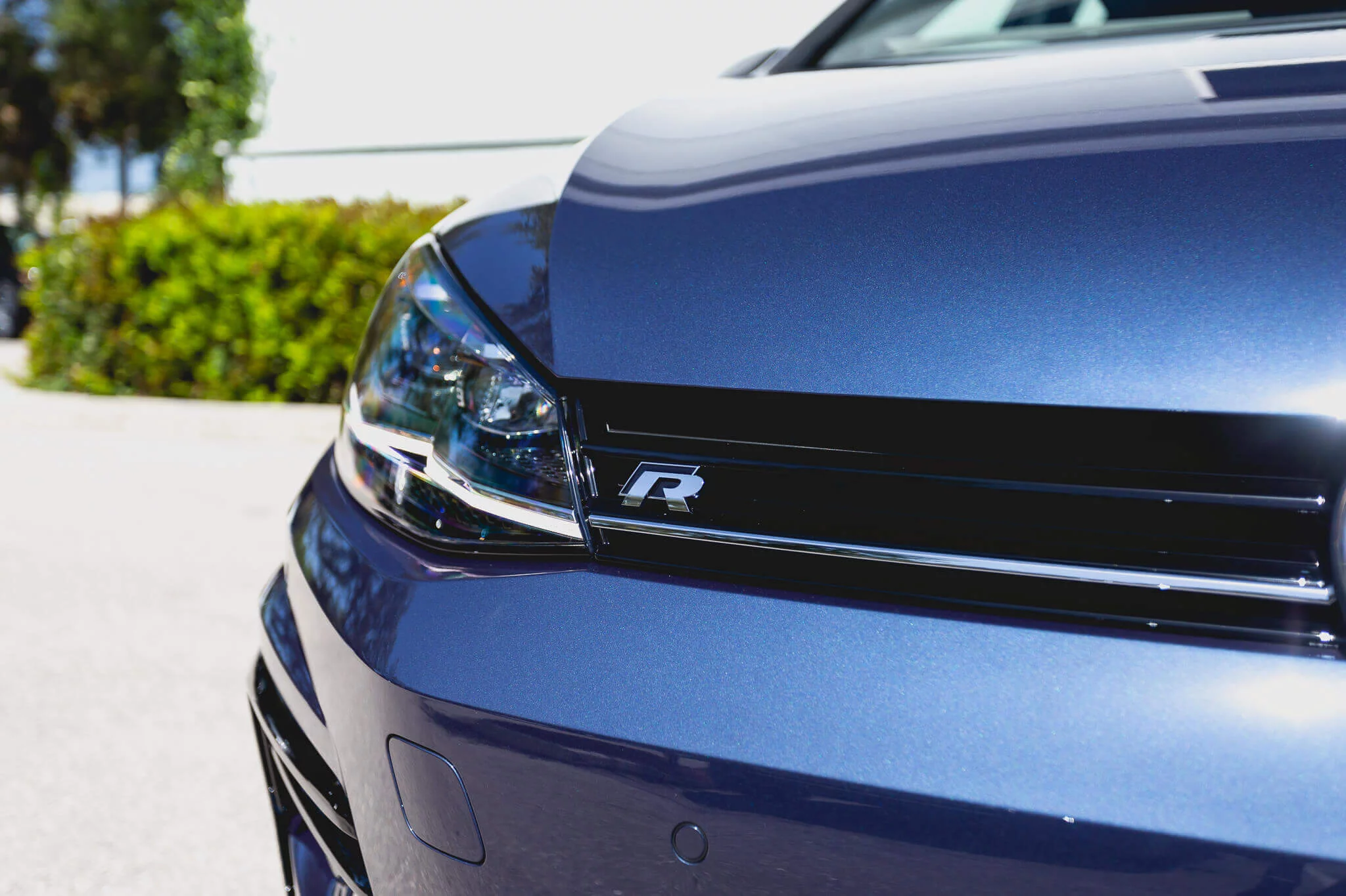 Prussian Blue Volkswagen Golf