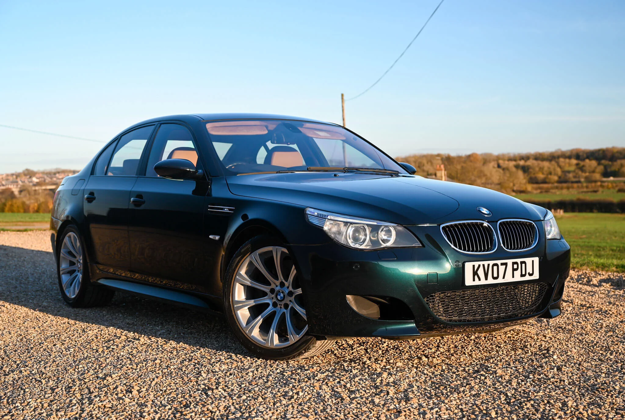 Malachite Green Dark BMW M5