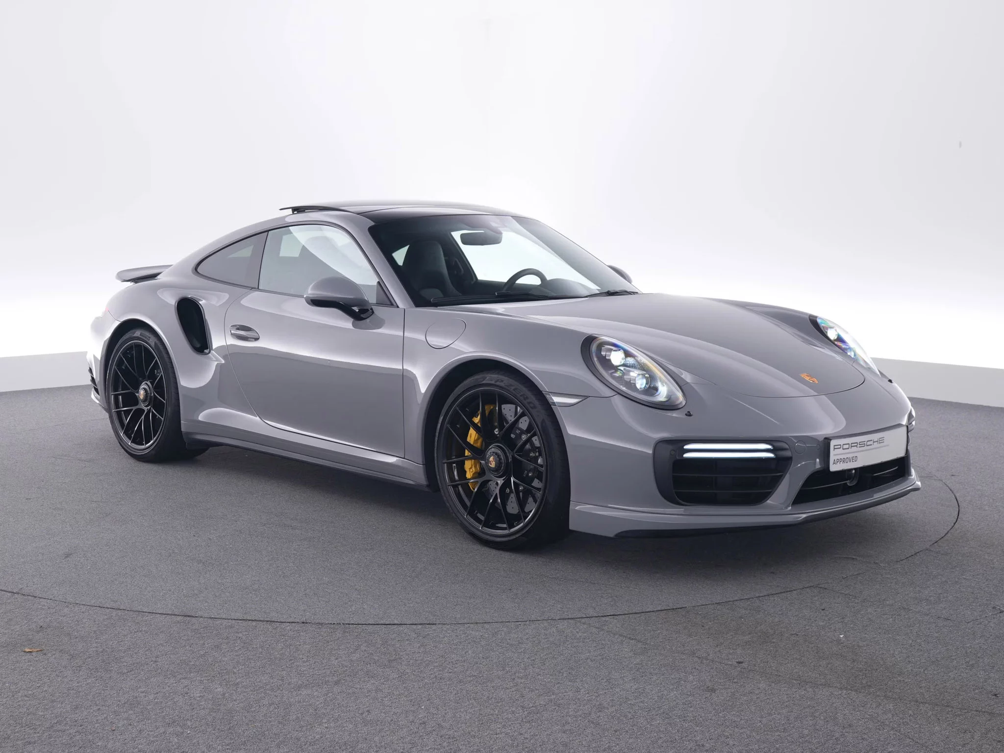 Nardo Grey Porsche 911 Turbo