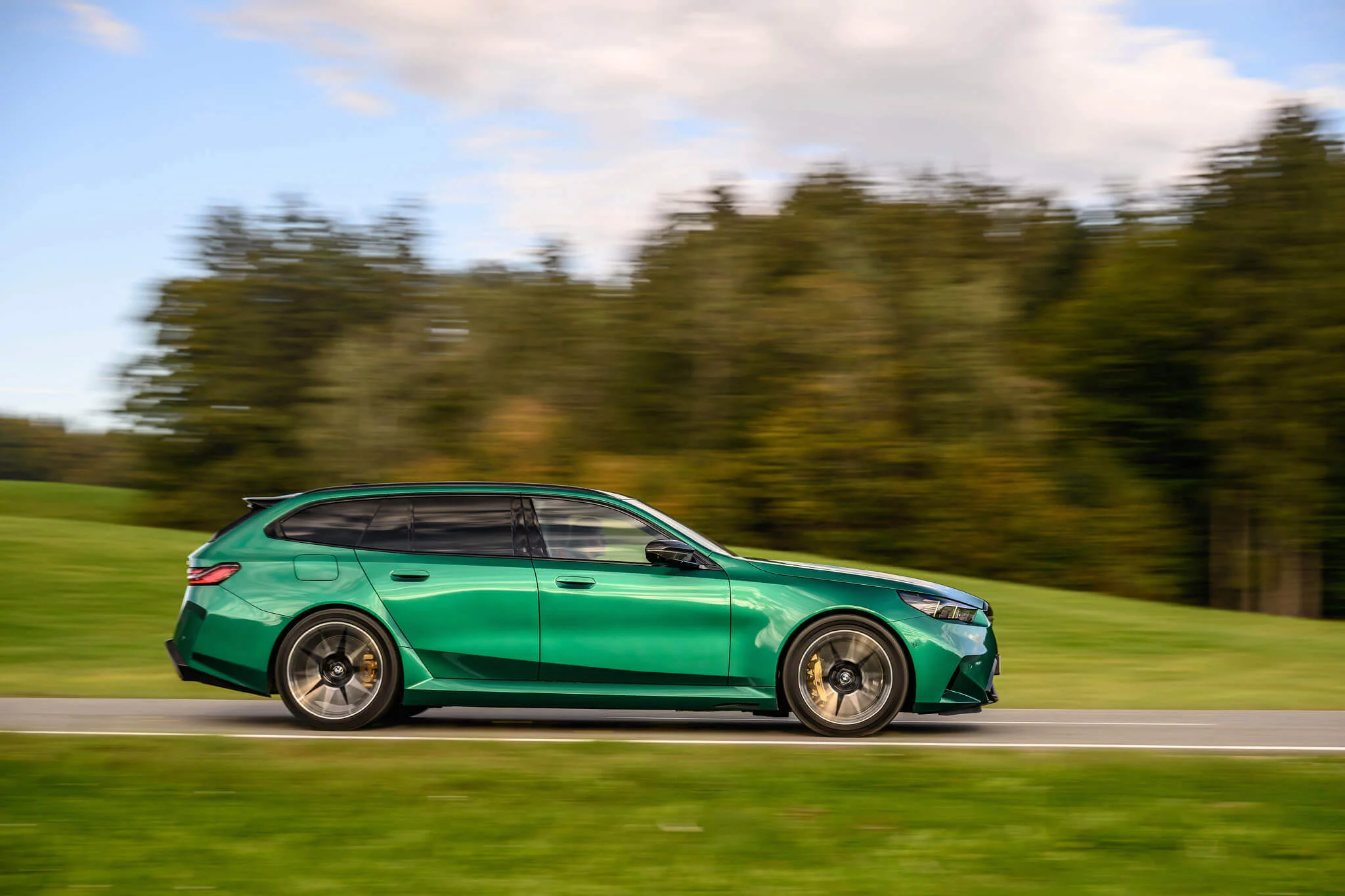 Isle of Man Green BMW M5