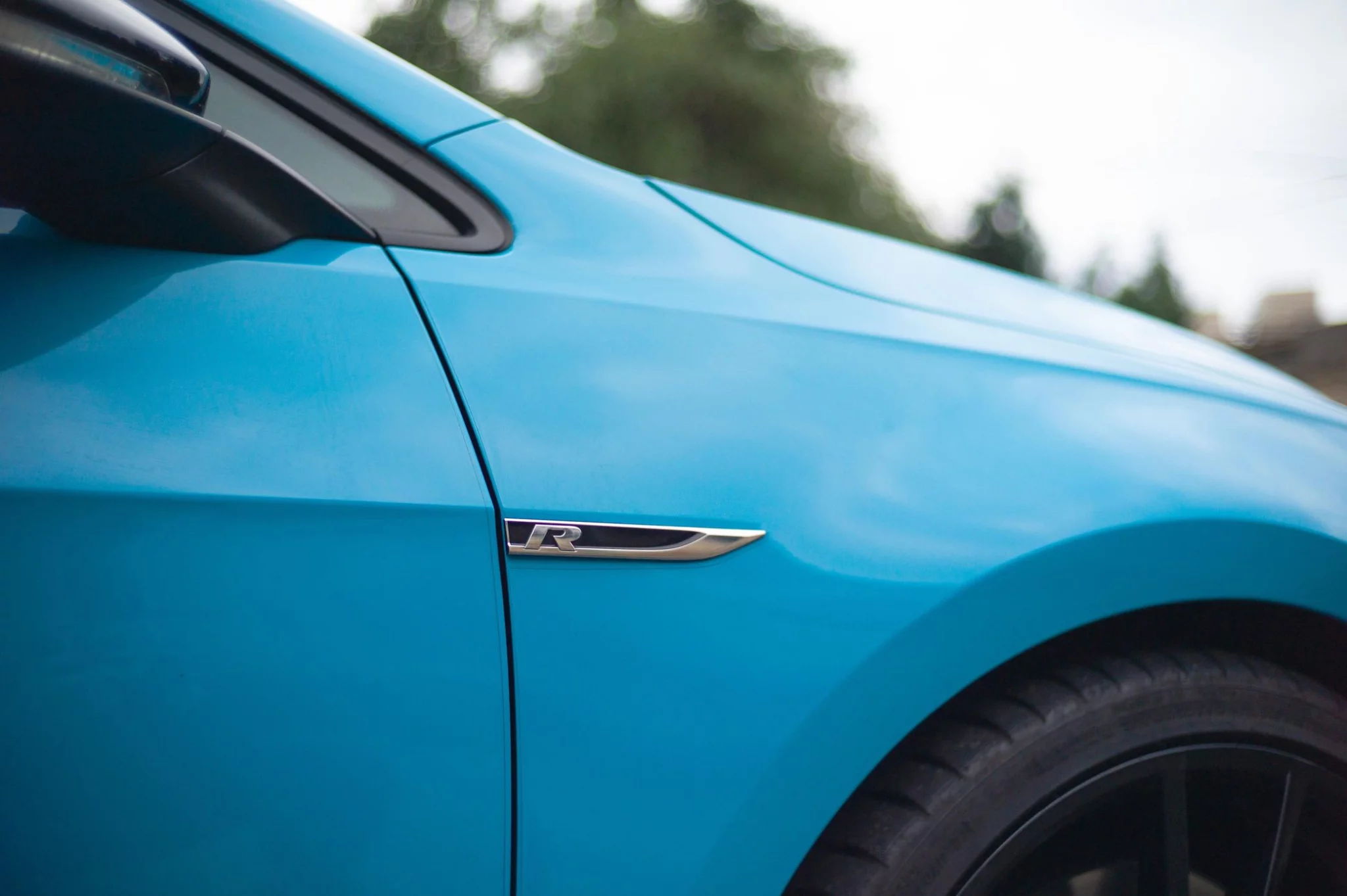 91 Blue Volkswagen Golf