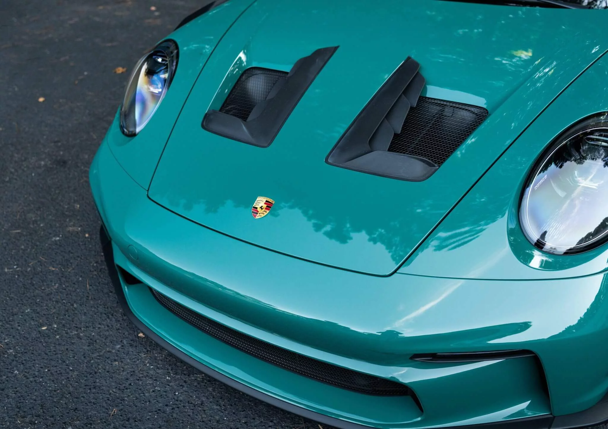 Smyrna Green Porsche 911 GT3 RS