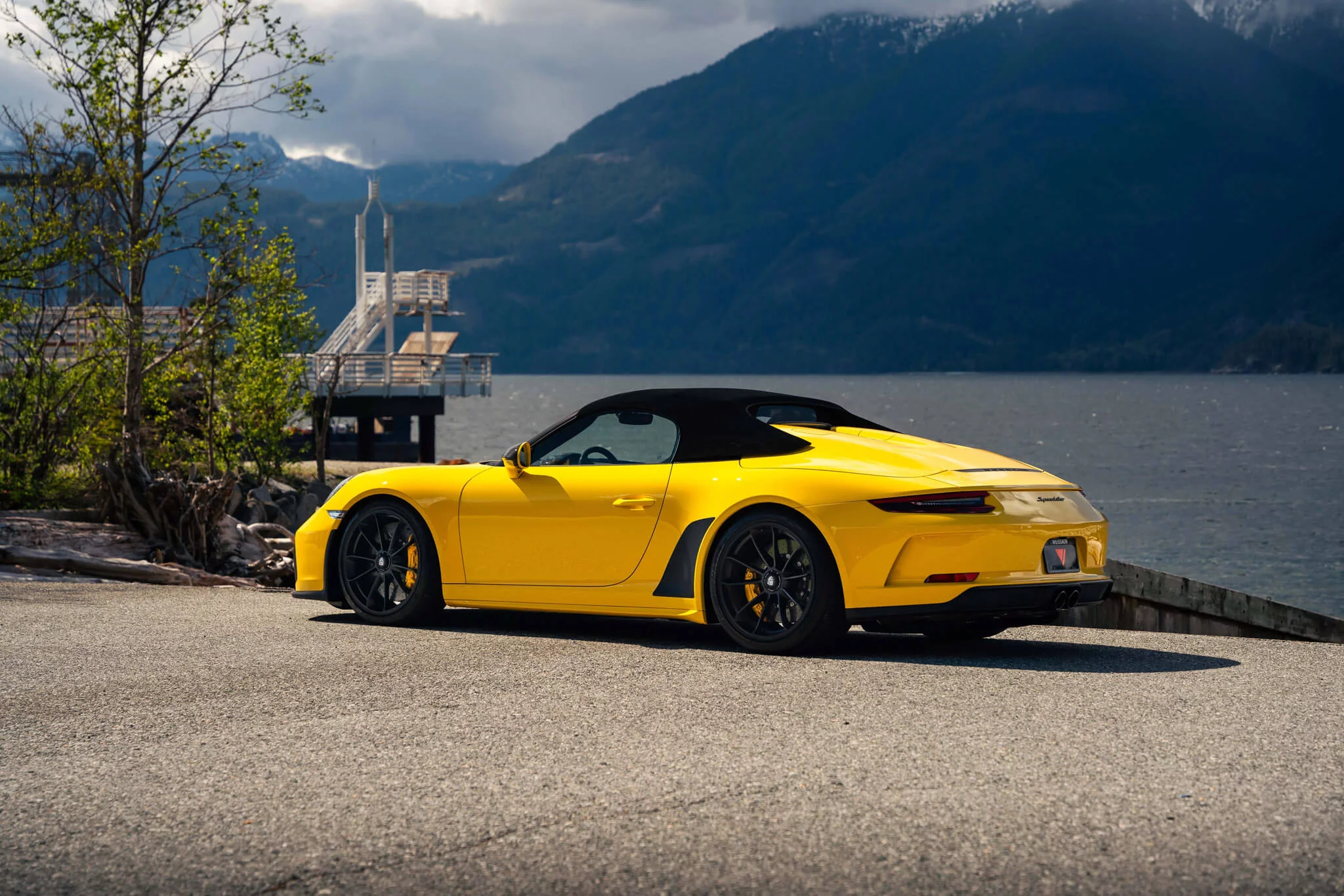 Racing Yellow Porsche 911 Speedster