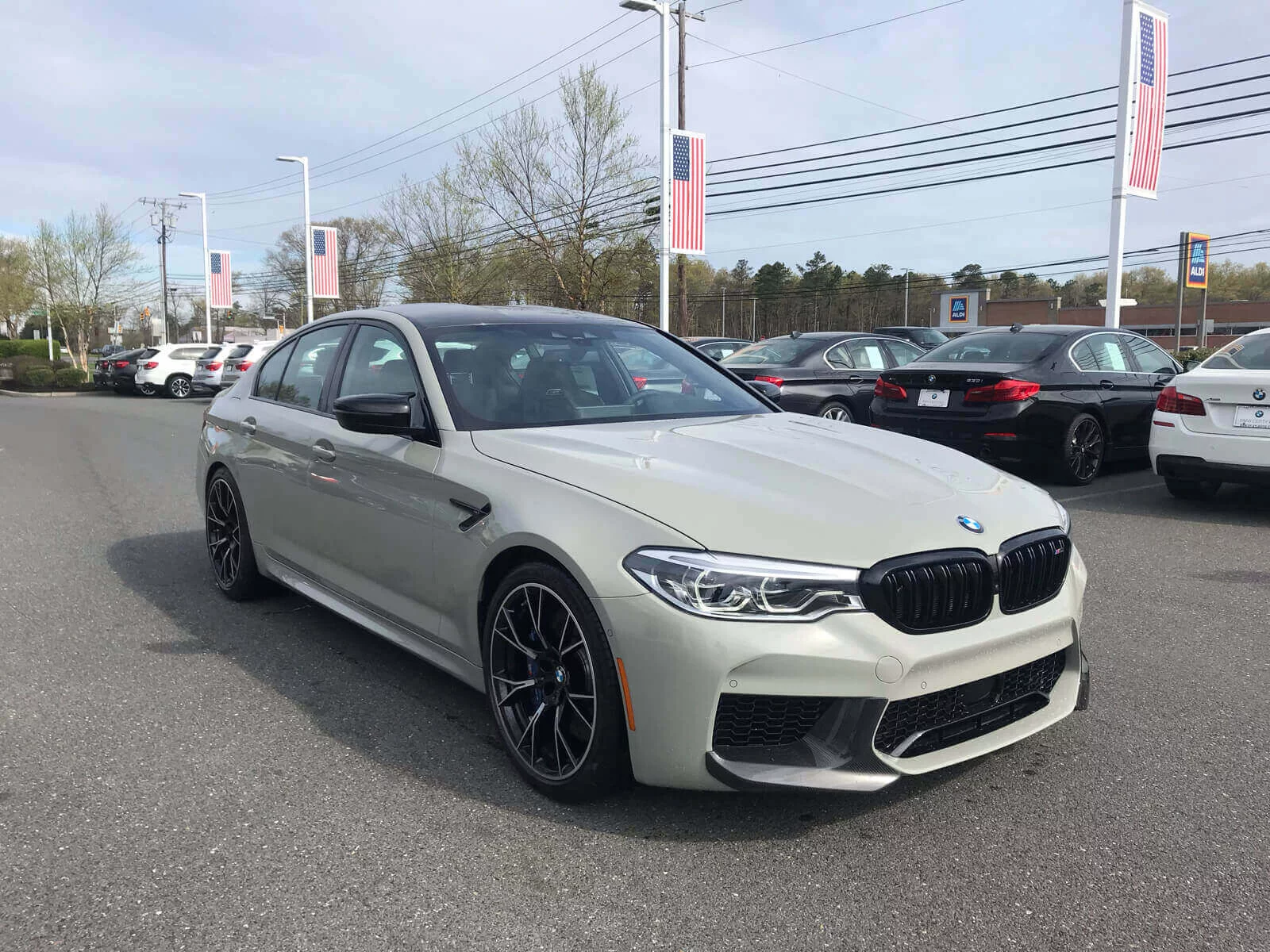 Fashion Grey BMW M5