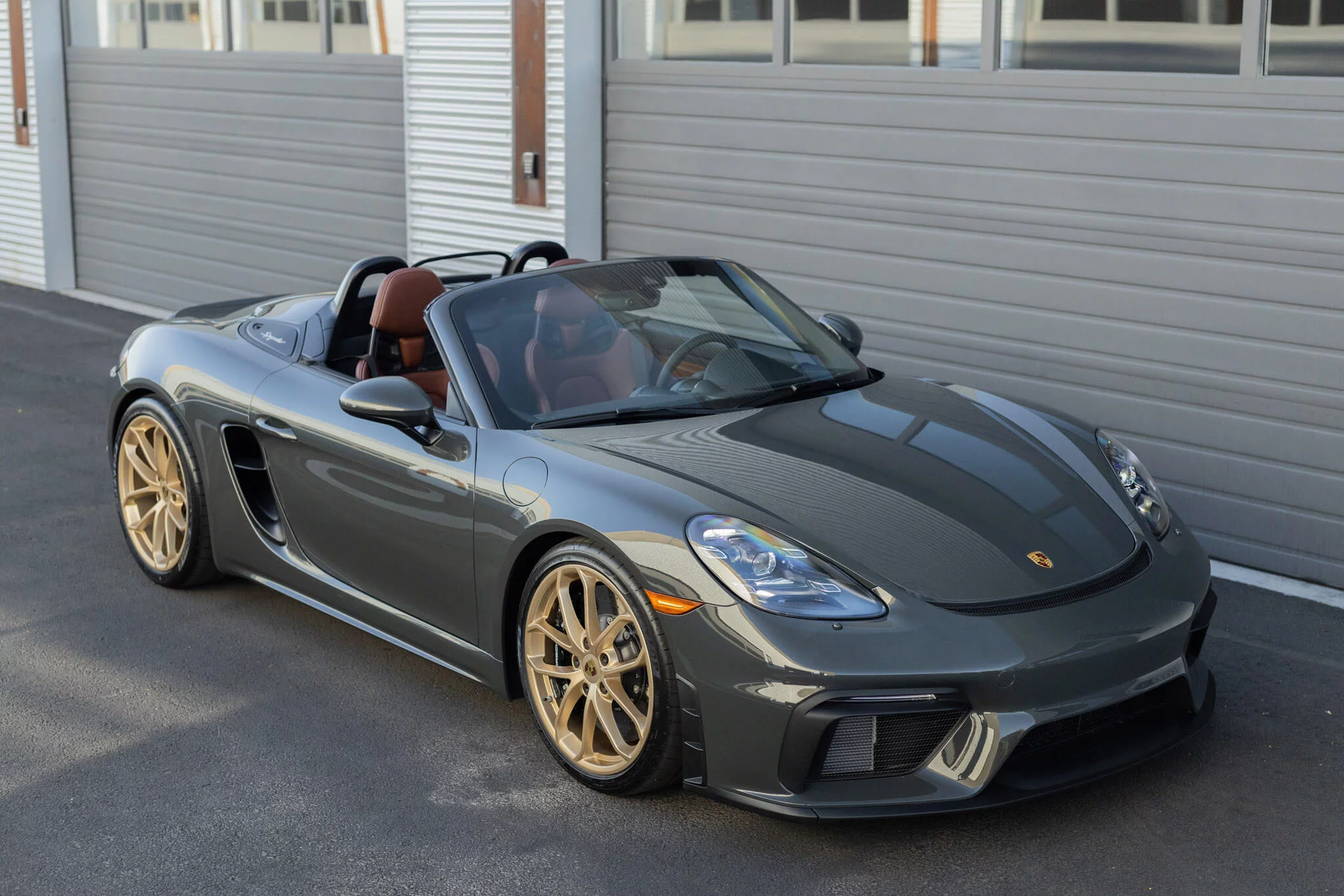 Slate Grey Porsche 718