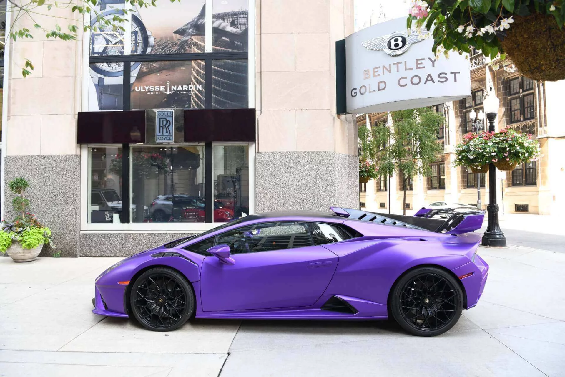 Viola Nebula Lamborghini Huracán