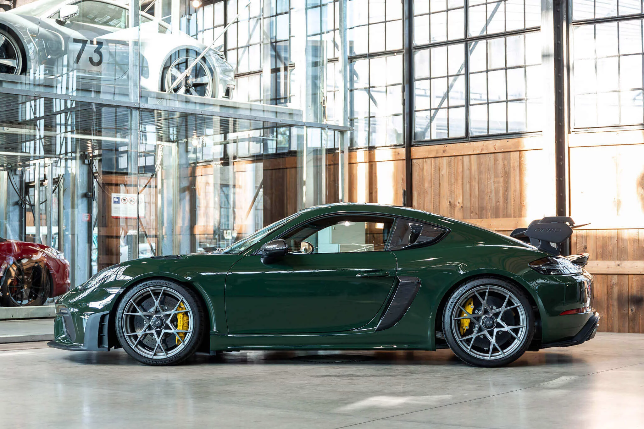 Underberg Green Porsche 718 Cayman GT4 RS