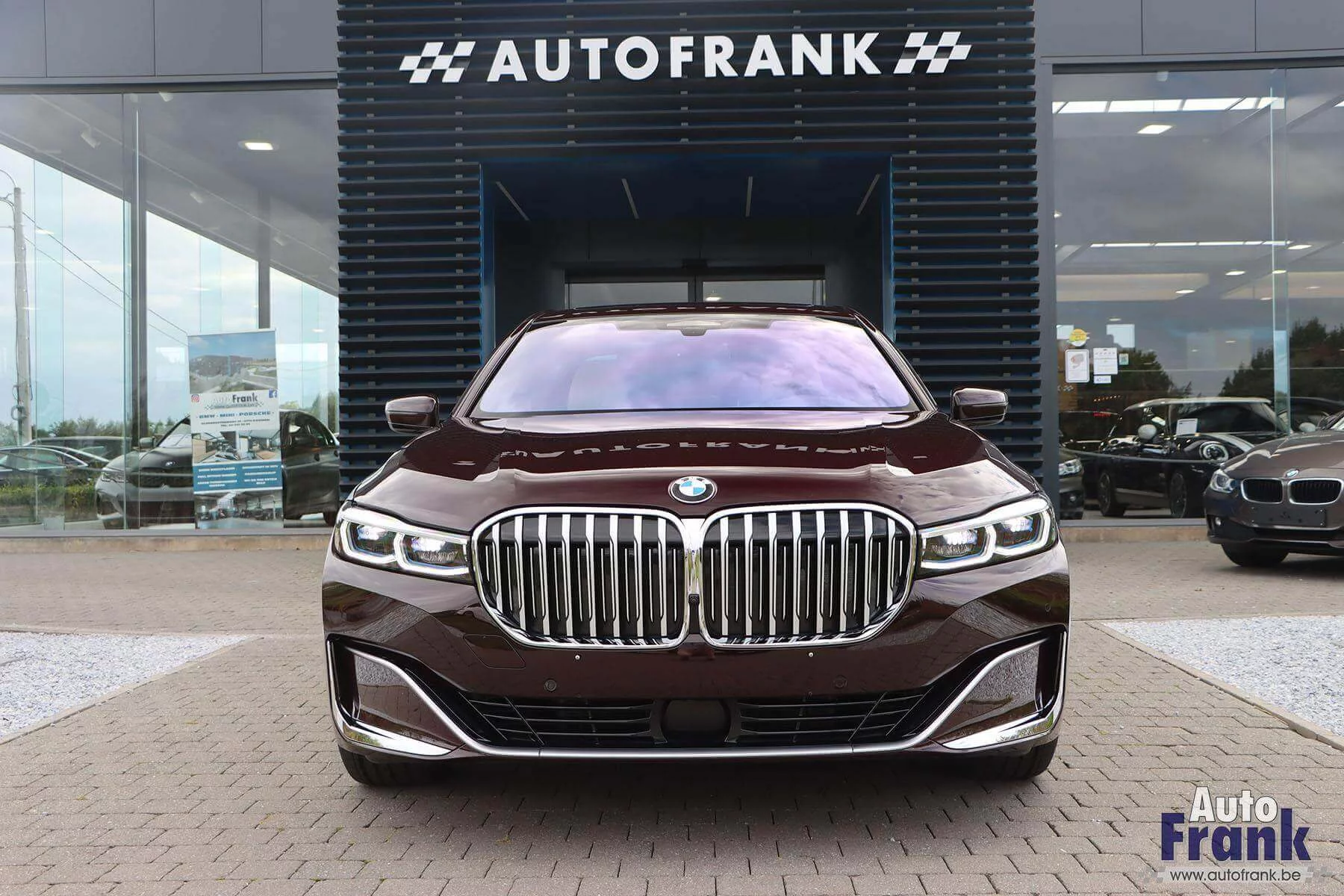 Royal Burgundy Red BMW 7 Series