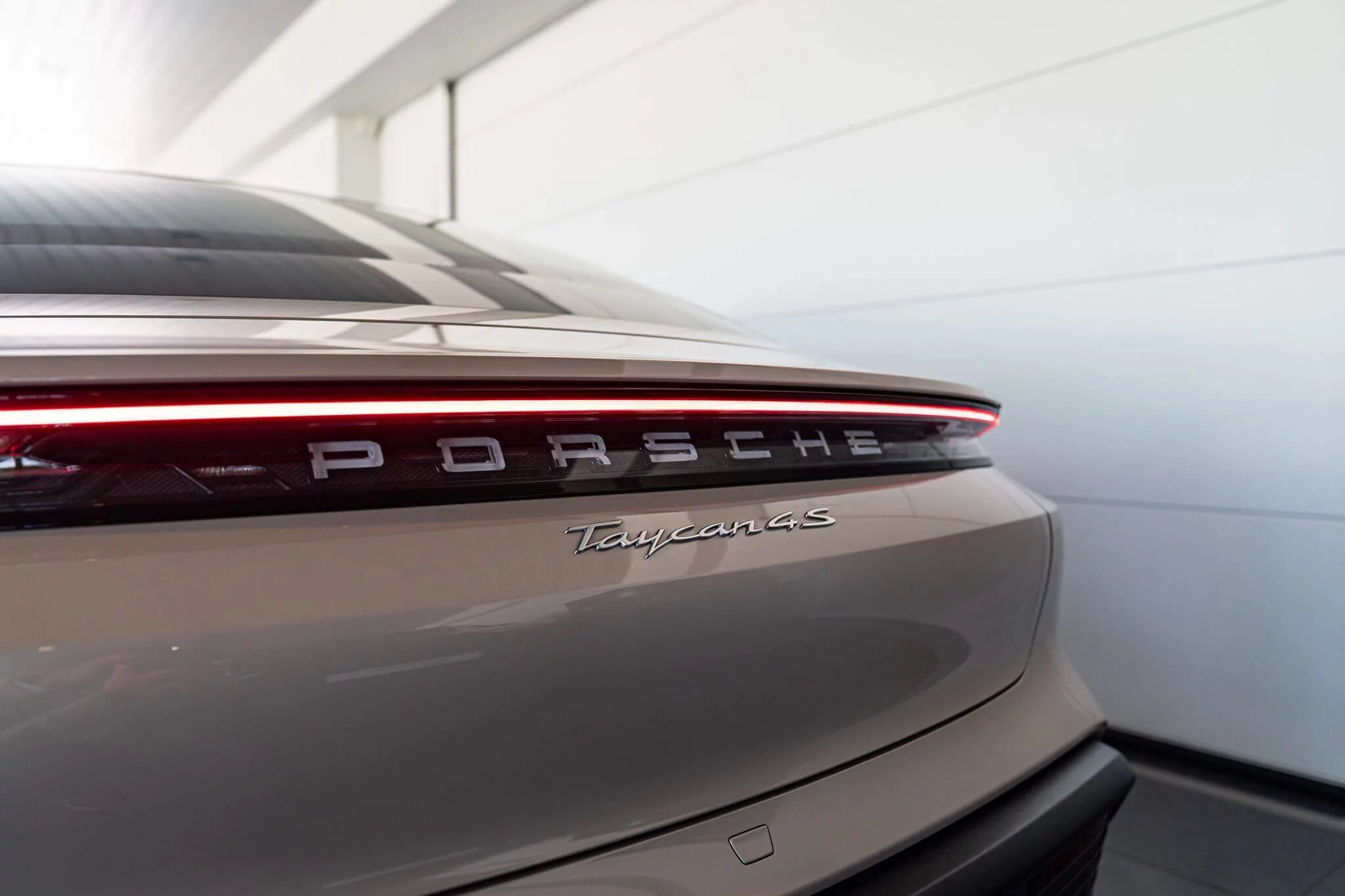 Coffee Beige Porsche Taycan