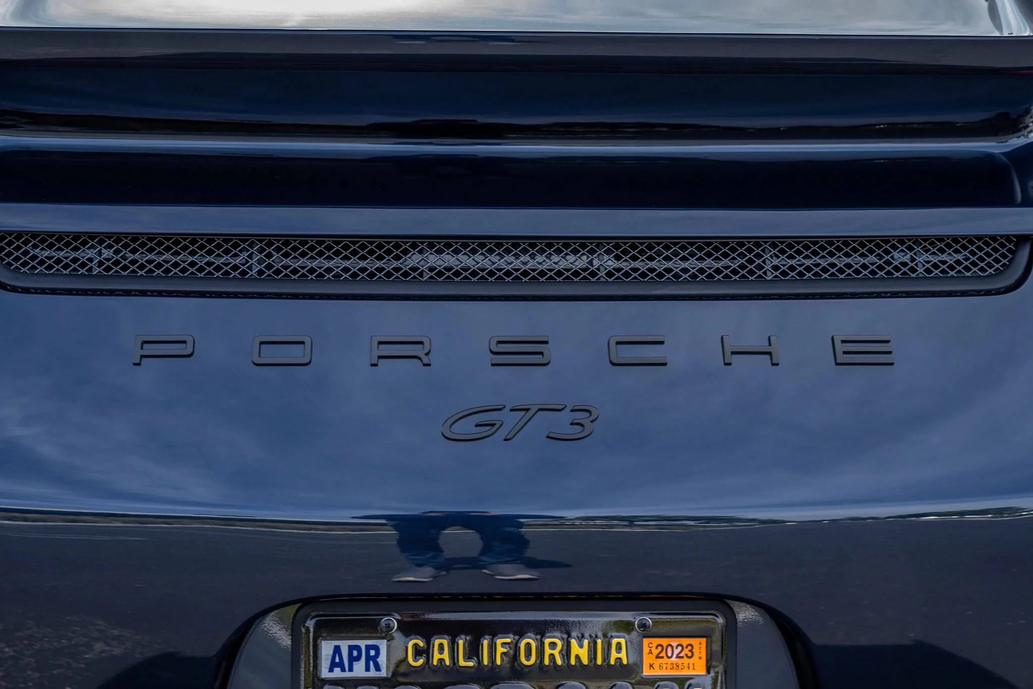 Dark Blue Metallic Porsche 911 GT3