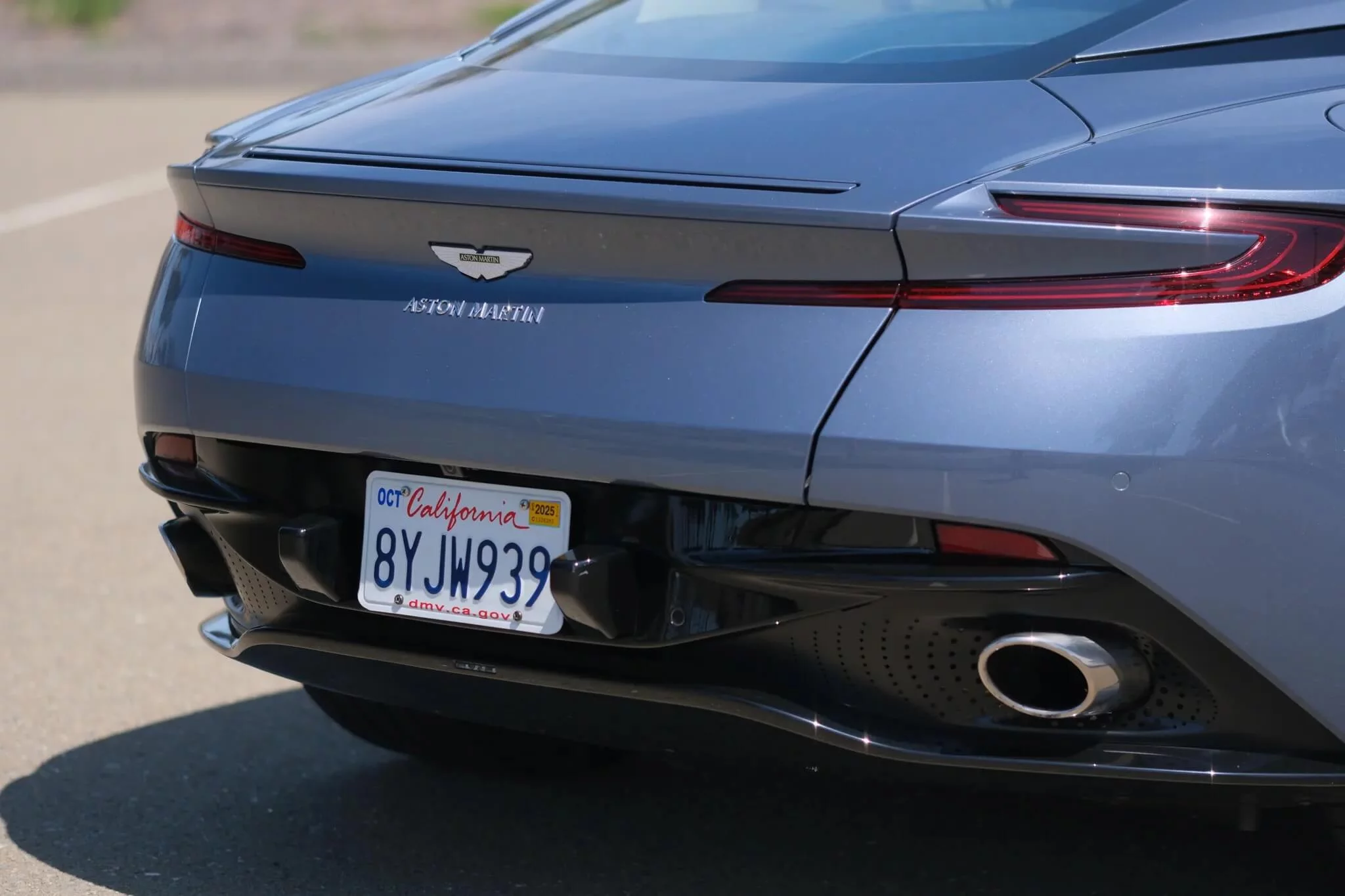 Concours Blue Aston Martin DB11