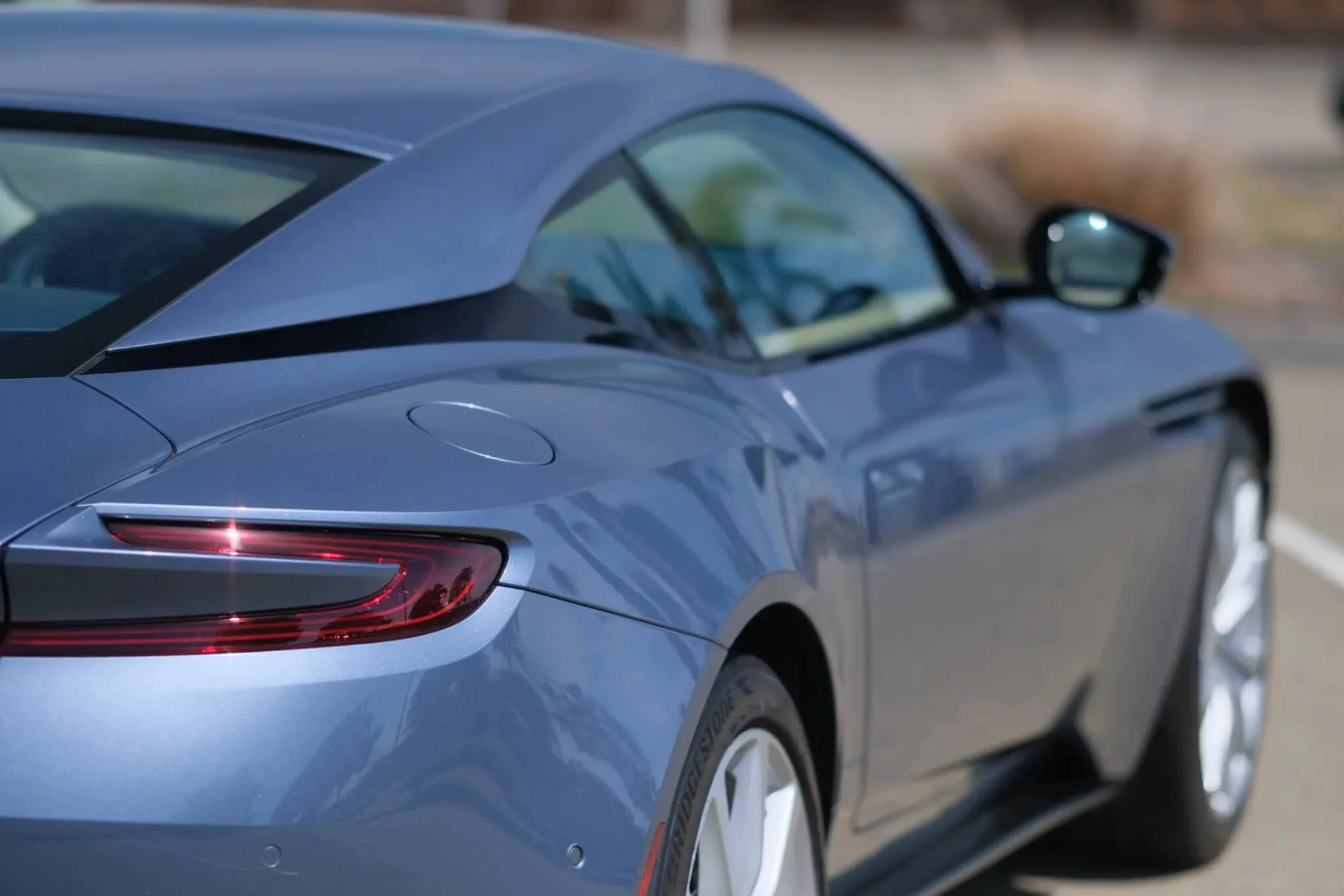 Concours Blue Aston Martin DB11