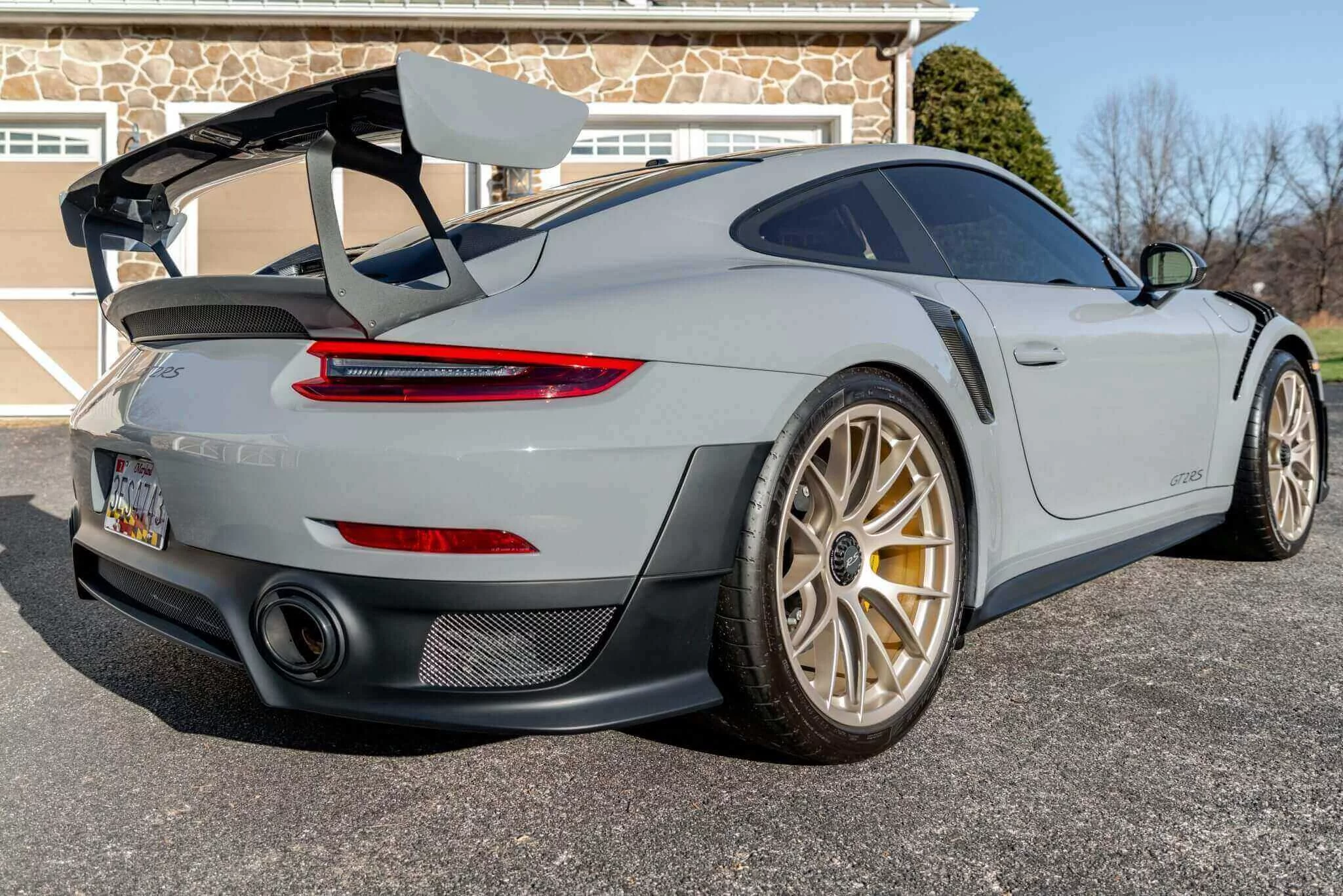 Nardo Grey Porsche 911 GT2 RS