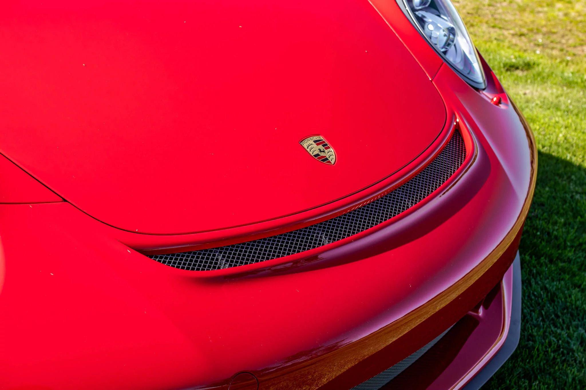 Carmine Red Porsche 911 GT3
