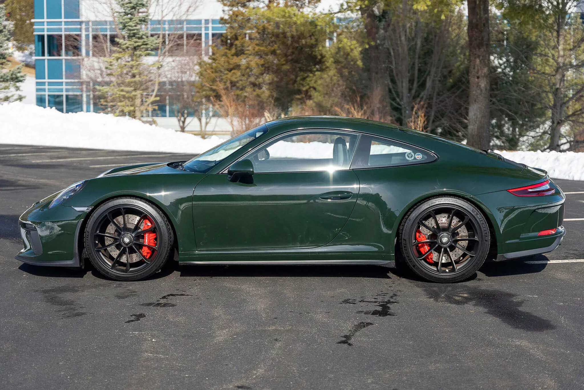 Brewster Green Porsche 911 GT3