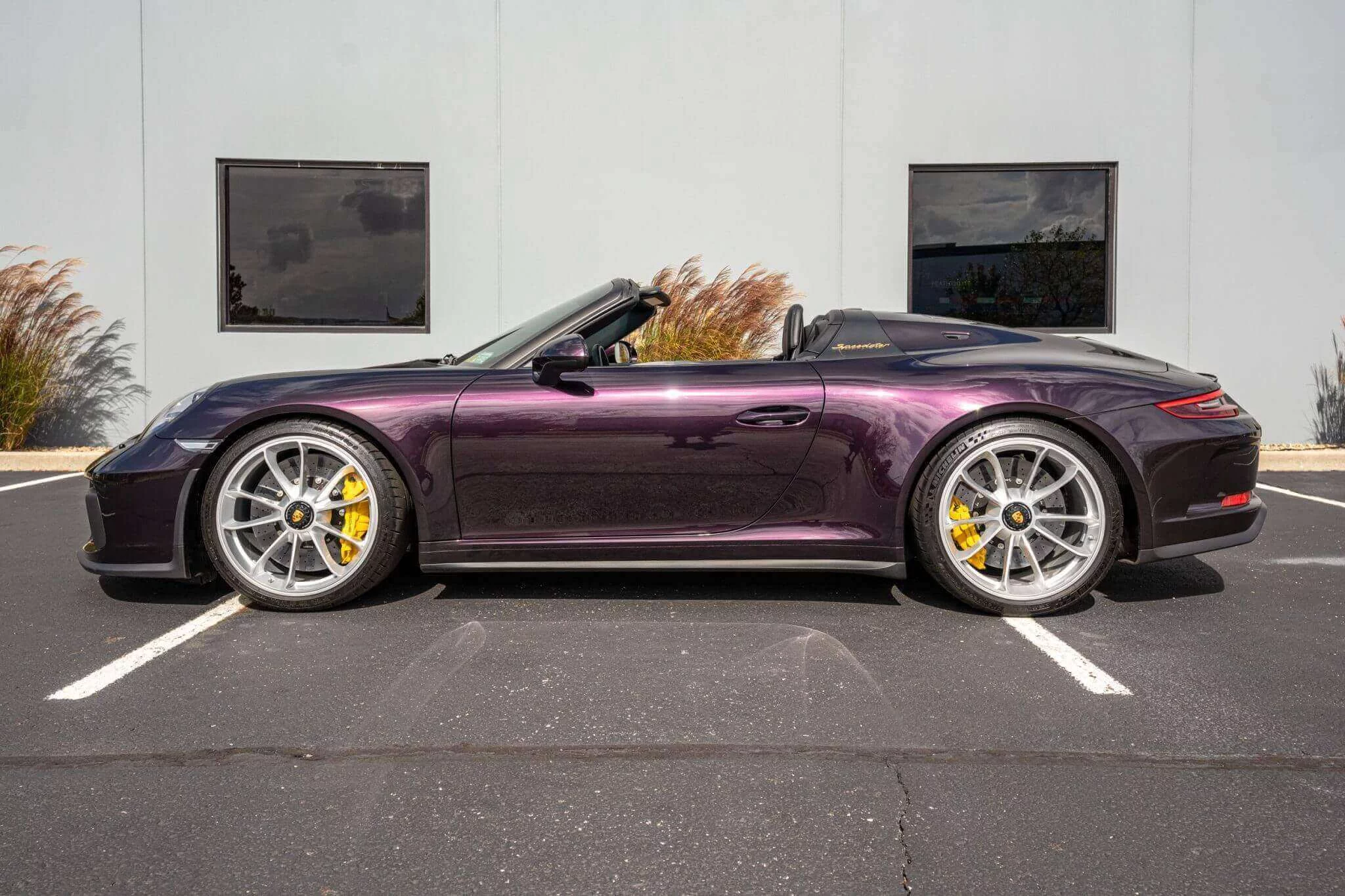Amethyst Metallic Porsche 911 Speedster