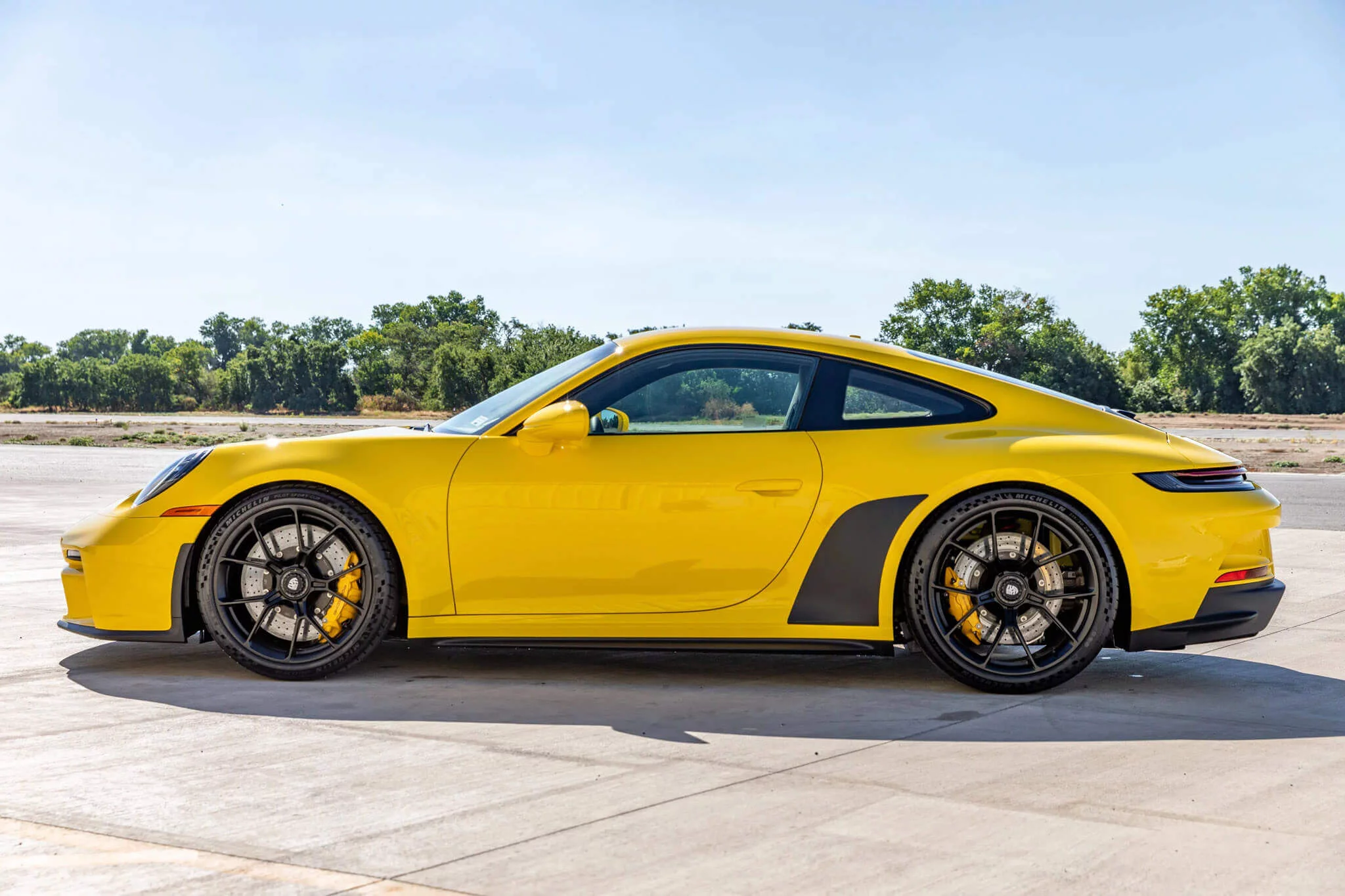 Racing Yellow Porsche 911 GT3