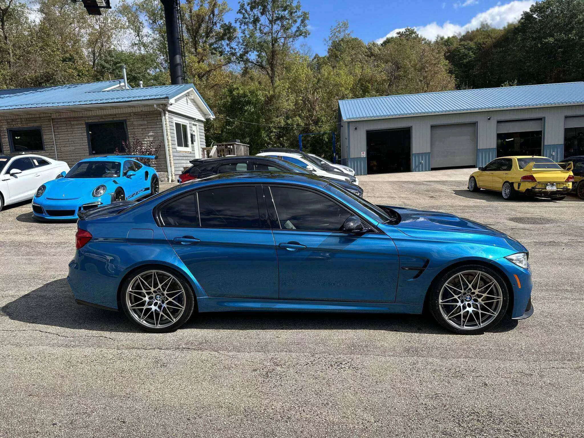 Long Beach Blue BMW M3