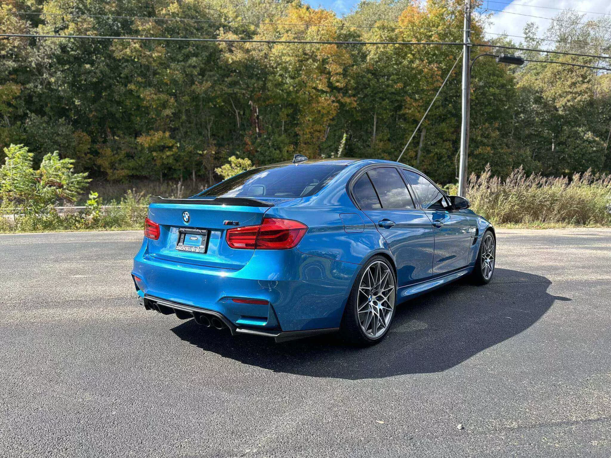 Long Beach Blue BMW M3