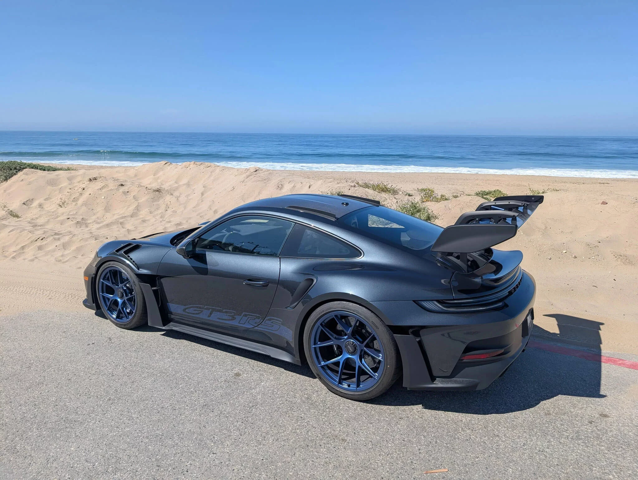 Carbon Steel Grey Porsche 911 GT3 RS