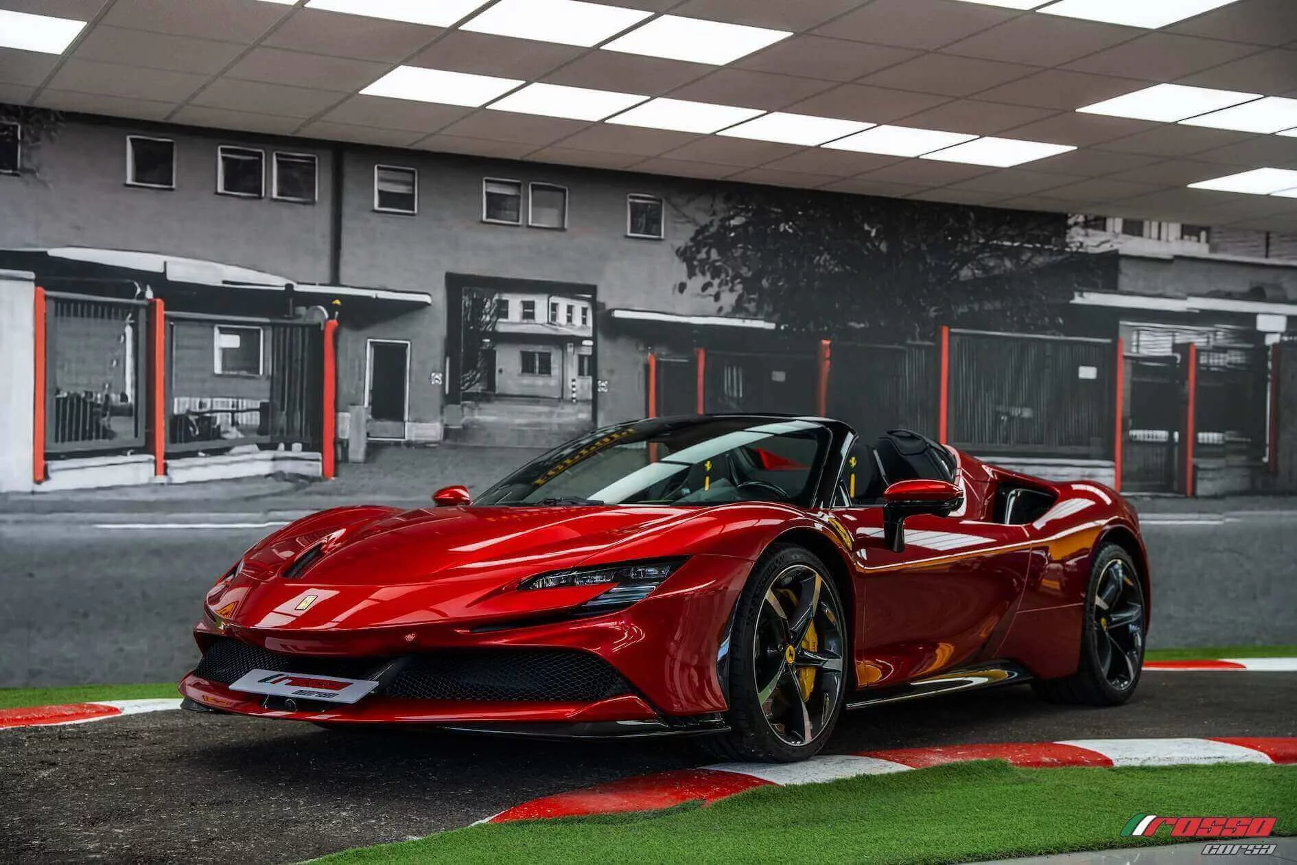 Rosso Magma Ferrari SF90