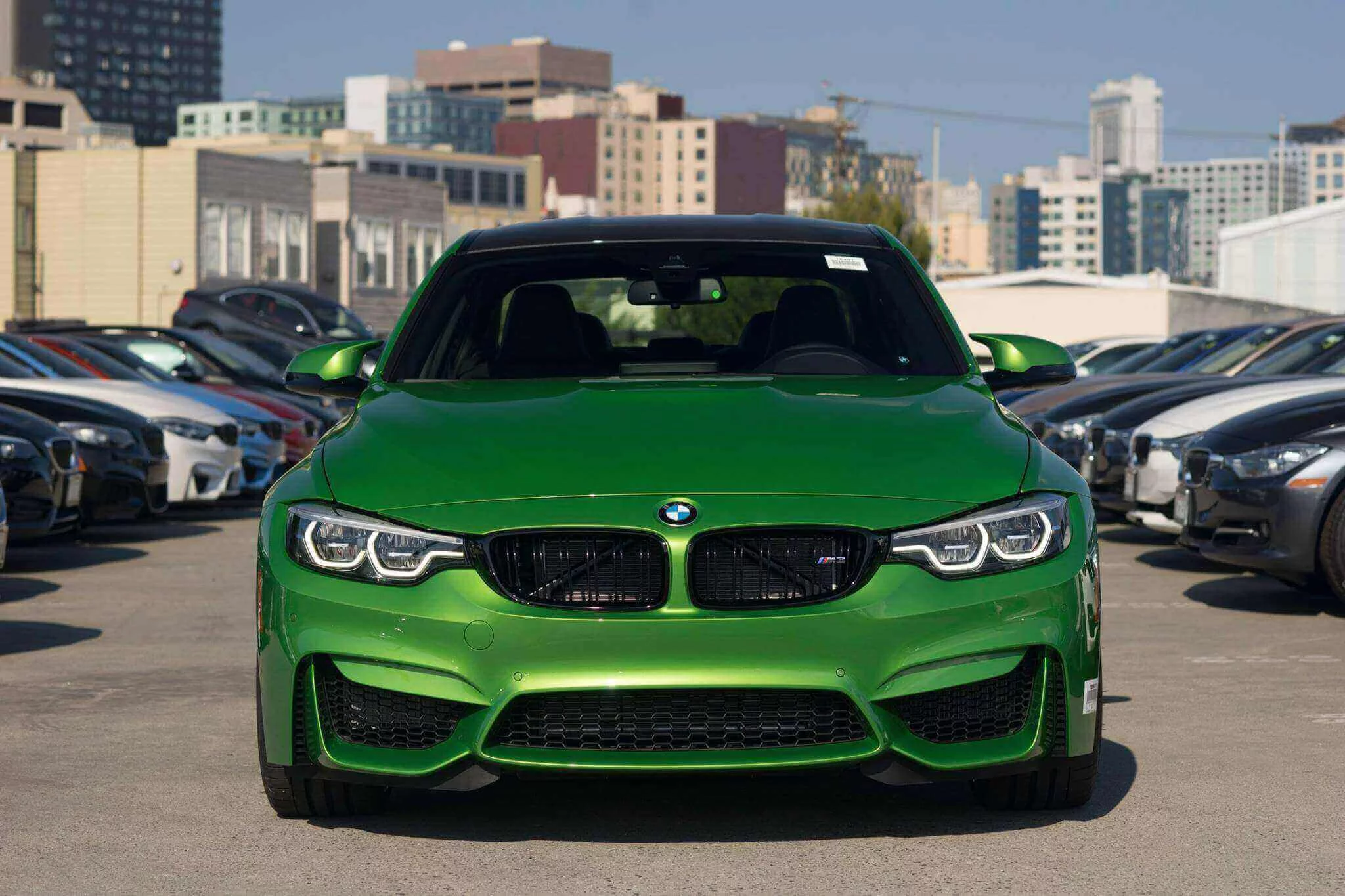 Java Green BMW M3