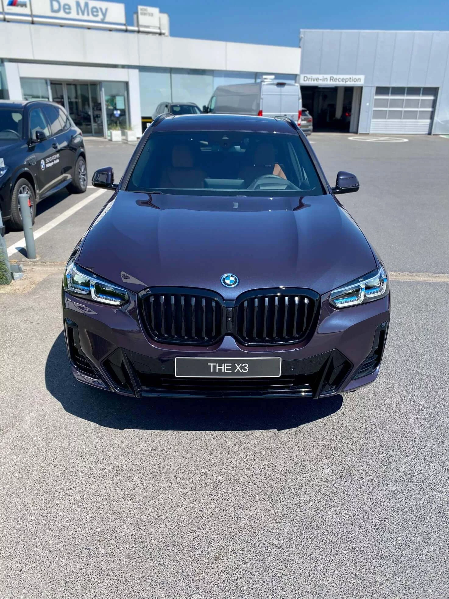 Macao Blue BMW X3