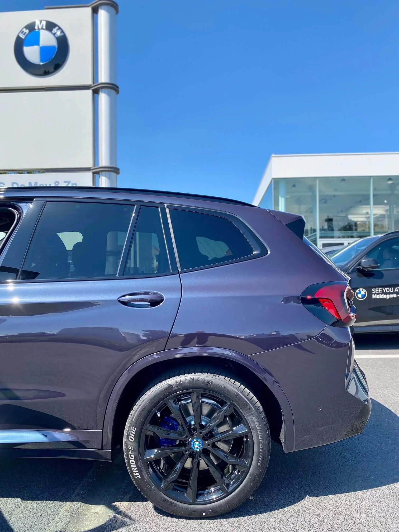 Macao Blue BMW X3
